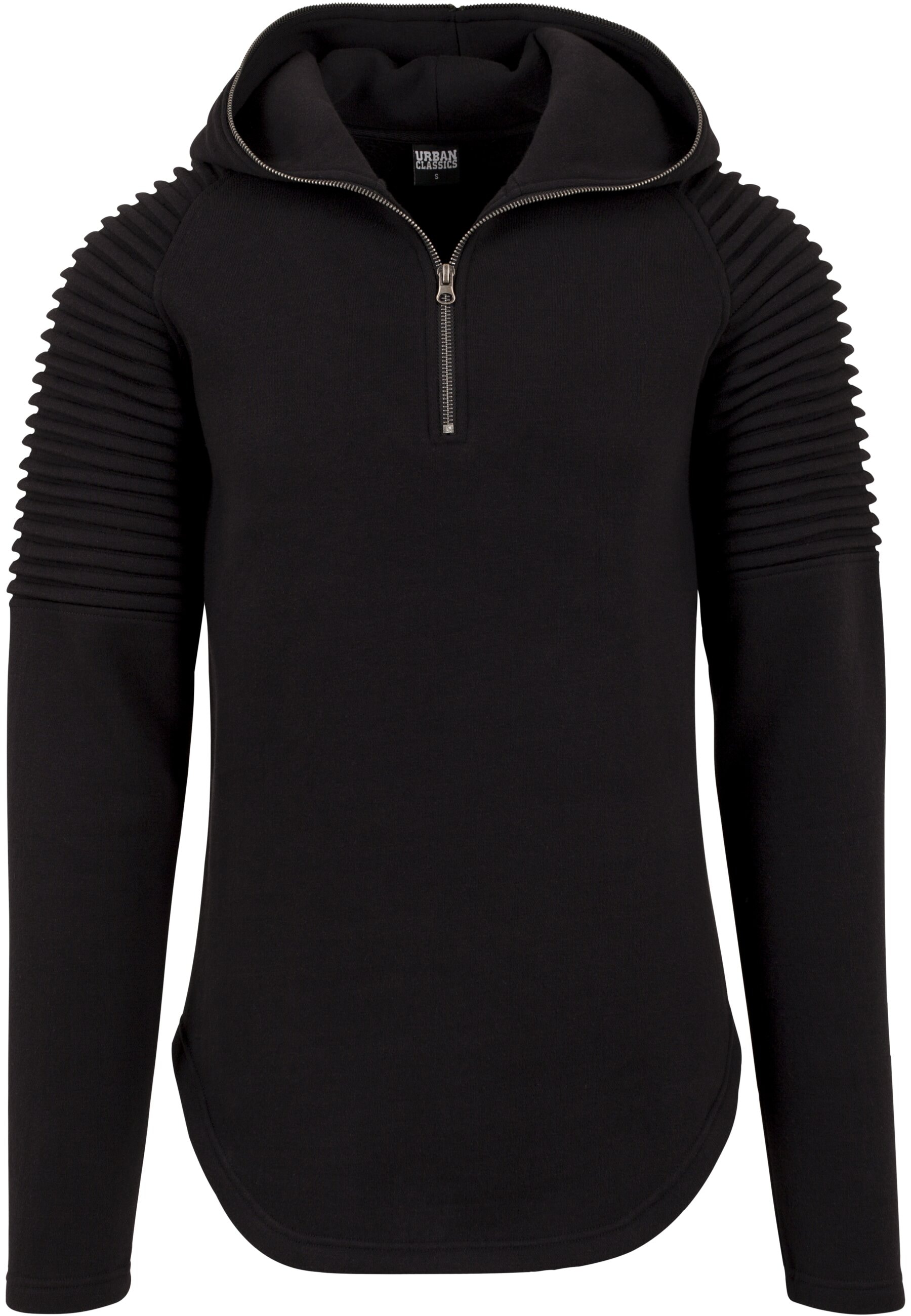 URBAN CLASSICS Hoodie "Urban Classics Herren Pleat Sleeves Terry Hoody" 1 S günstig online kaufen