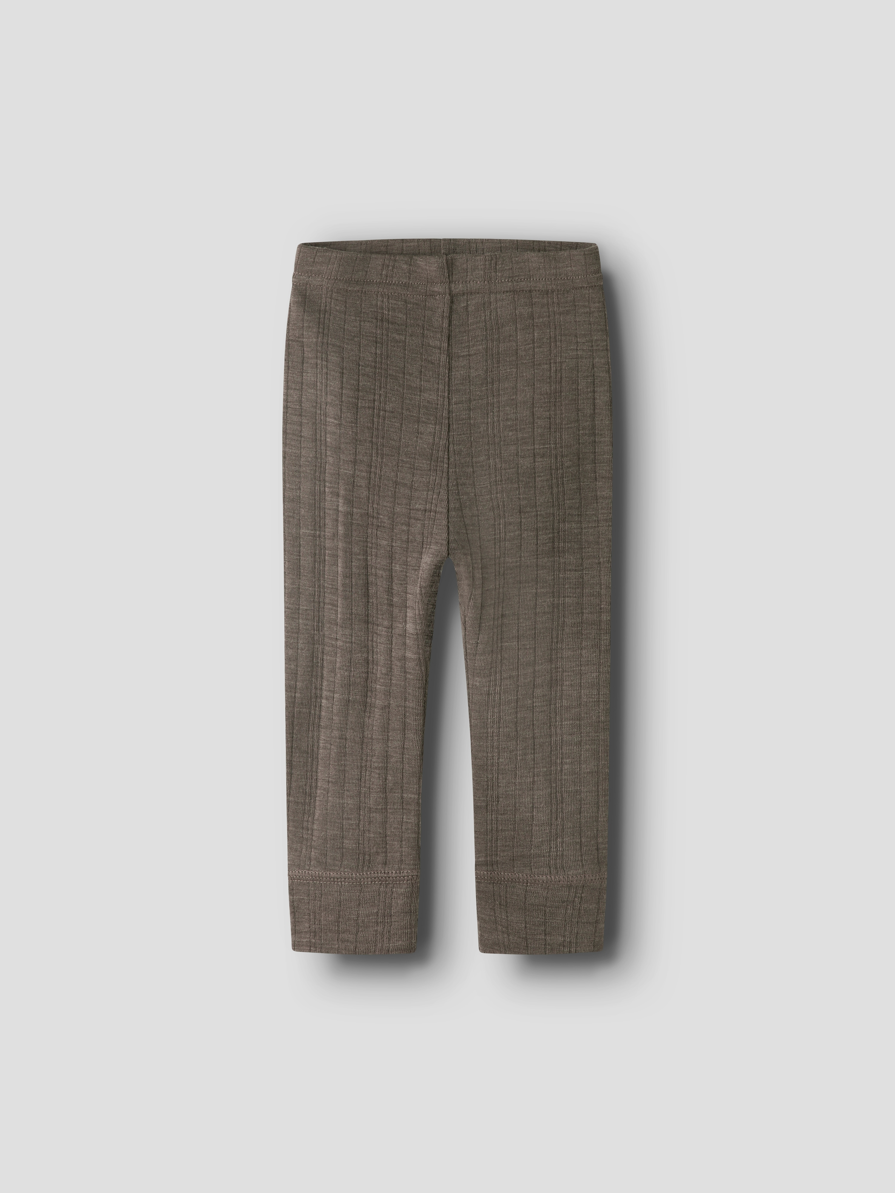 Name It Leggings "NBMWANG WOOL NEEDLE LONGJOHN SOLID NOOS" aus reiner Merinowolle