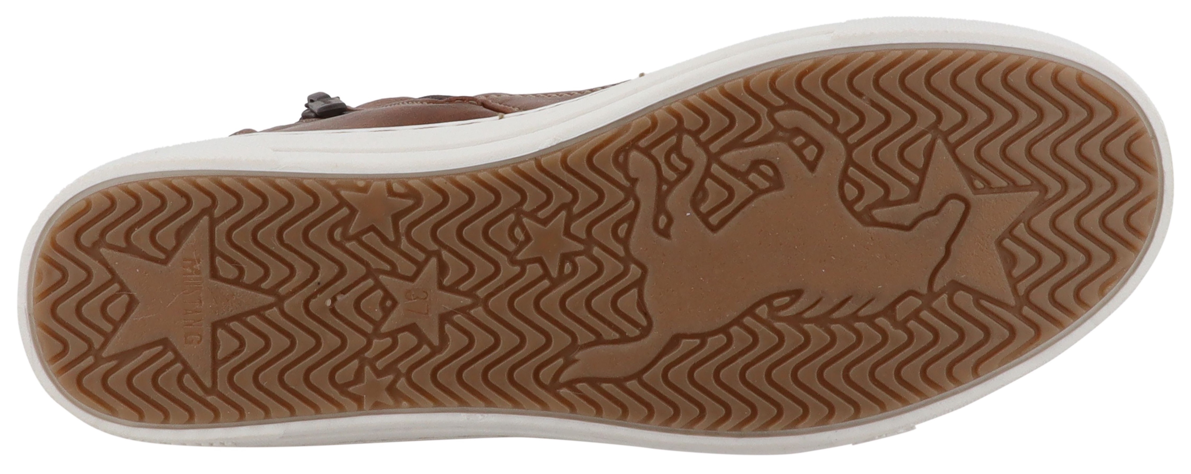 Thumbnail - Mustang Shoes Winterstiefelette "Tuala" Schnürboots mit Reißverschluss