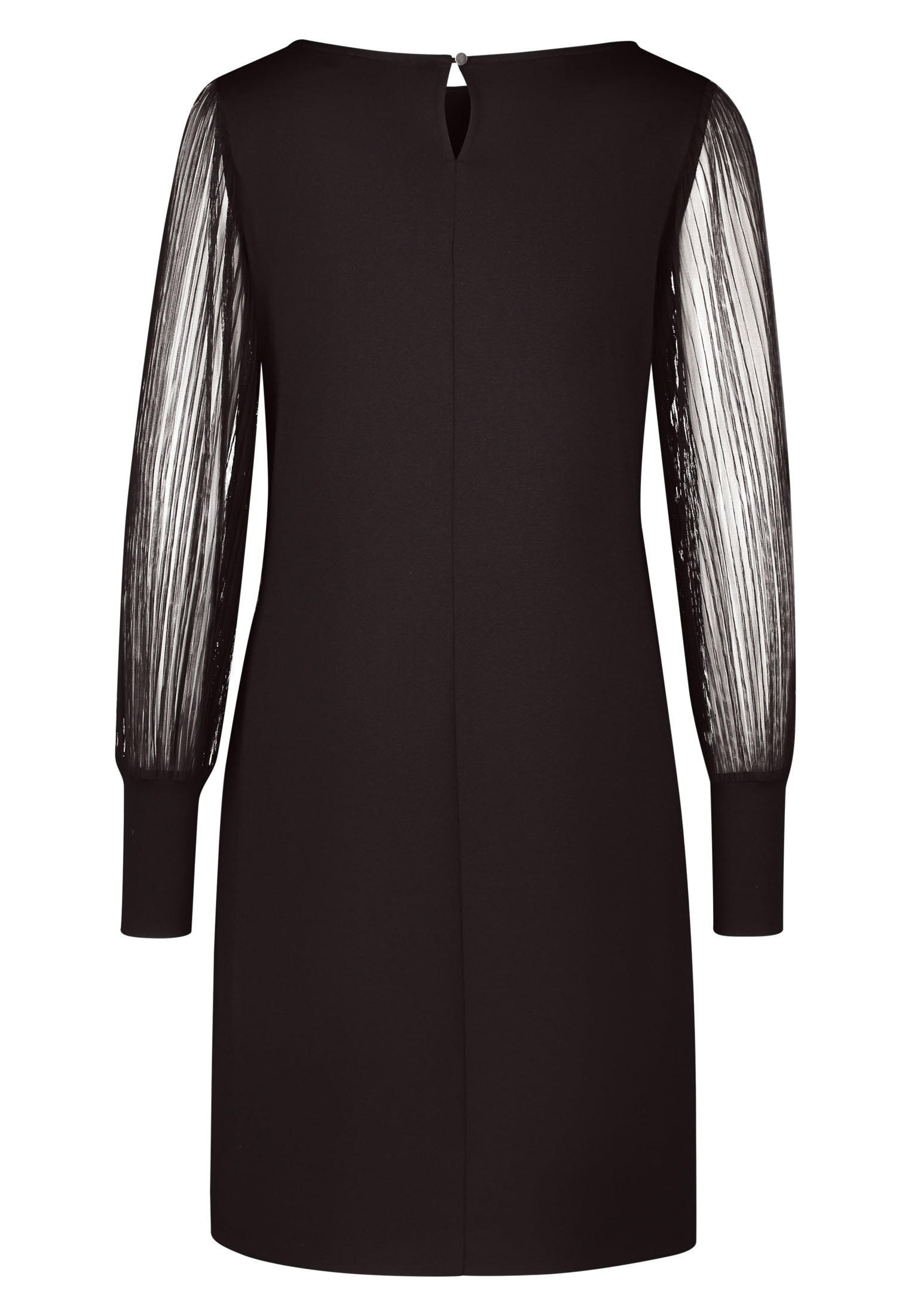 Zero Jerseykleid »zero Jerseykleid mit transparenten Ärmeln«, Plain/ohne Details