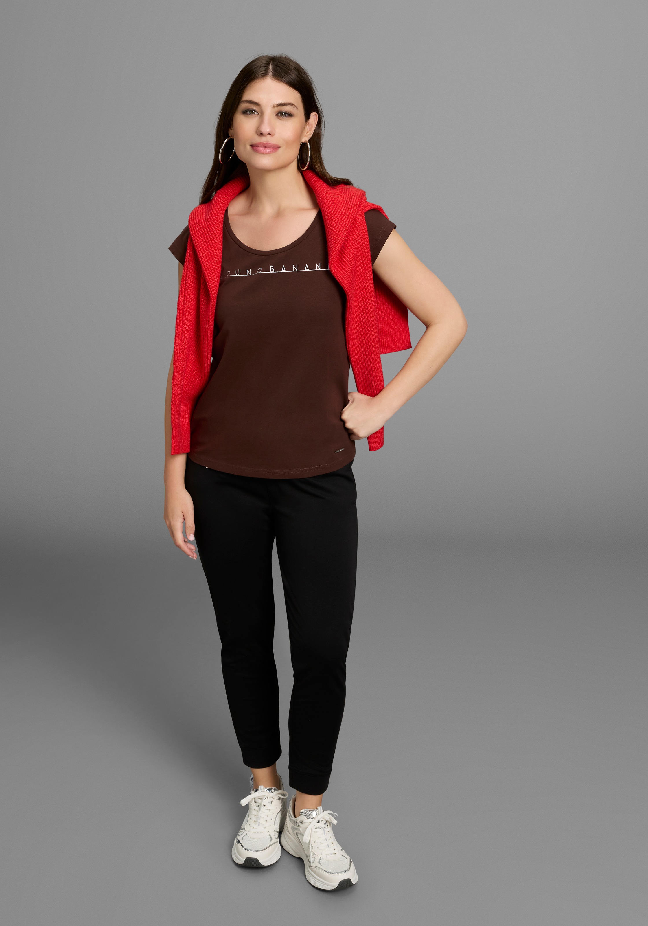 Bruno Banani T-Shirt, mit Foil Print - NEUE KOLLEKTION