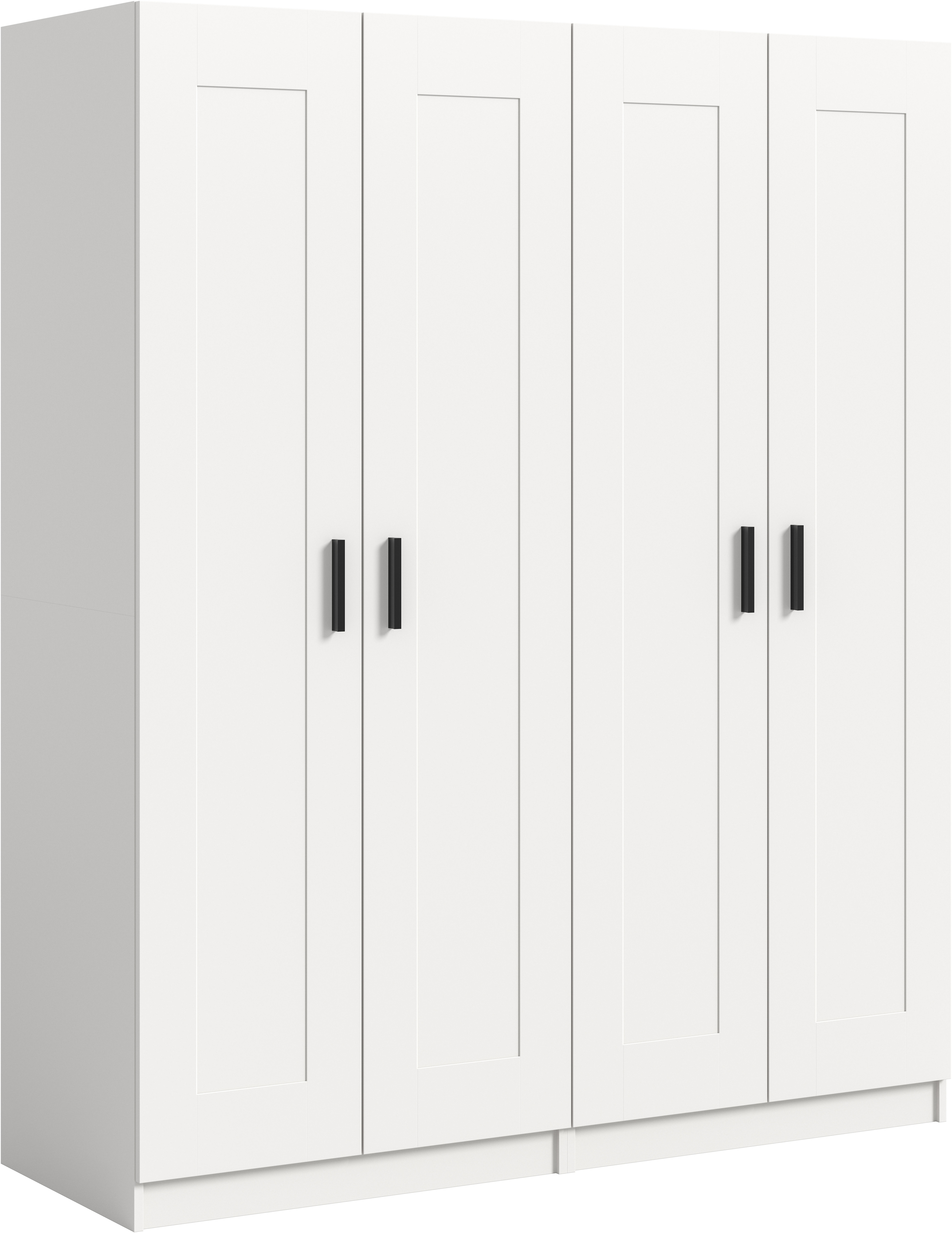 Home affaire Kleiderschrank "Farmsen, Schlafzimmerschrank, Garderobe, Schrank" Schrank-Kombi, Schlafzimmer, Garderobenschrank, Flur, Set best. aus: 2 Kleiderschränken, individuell platzierbar