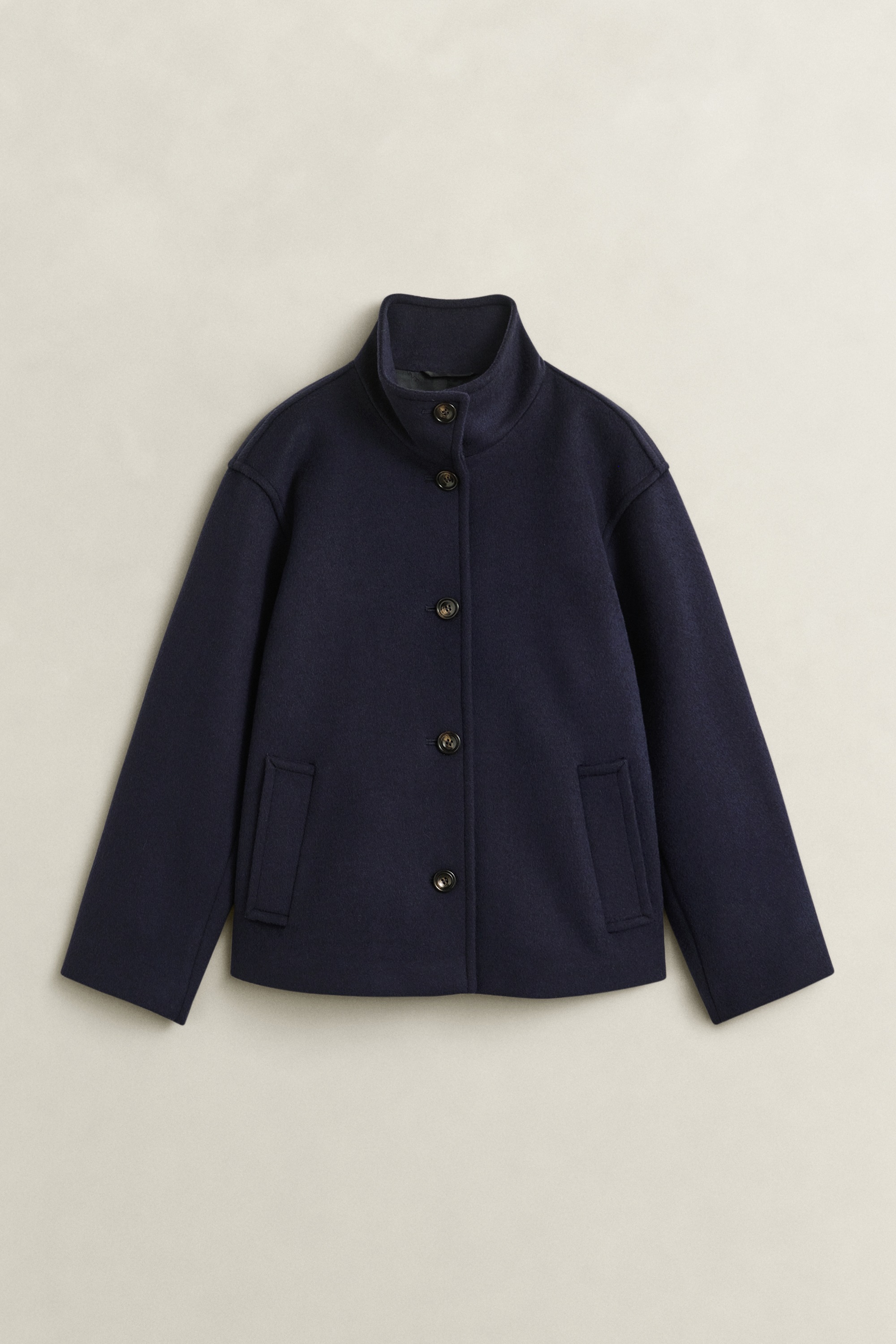 Gant Wolljacke »WOOL BLEND« mit Kaschmir-Anteil, relaxed fit
