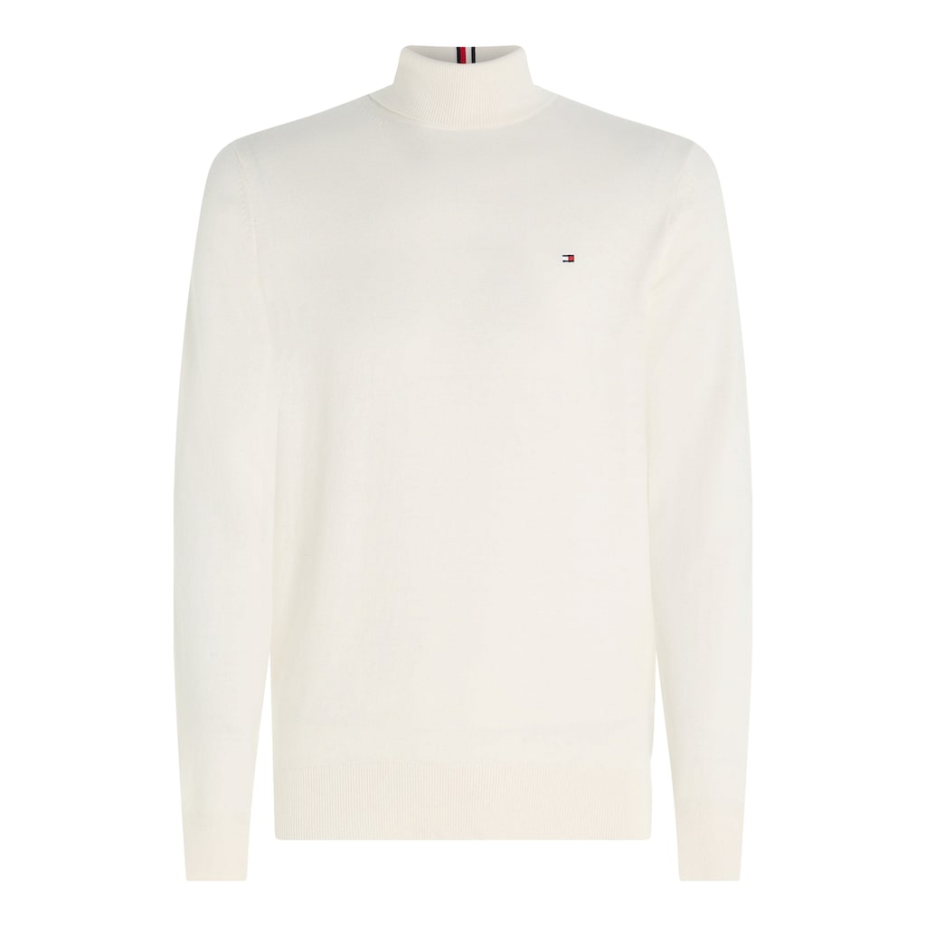 Tommy Hilfiger Rollkragenpullover »PIMA ORG CTN CASHMERE ROLL NECK«