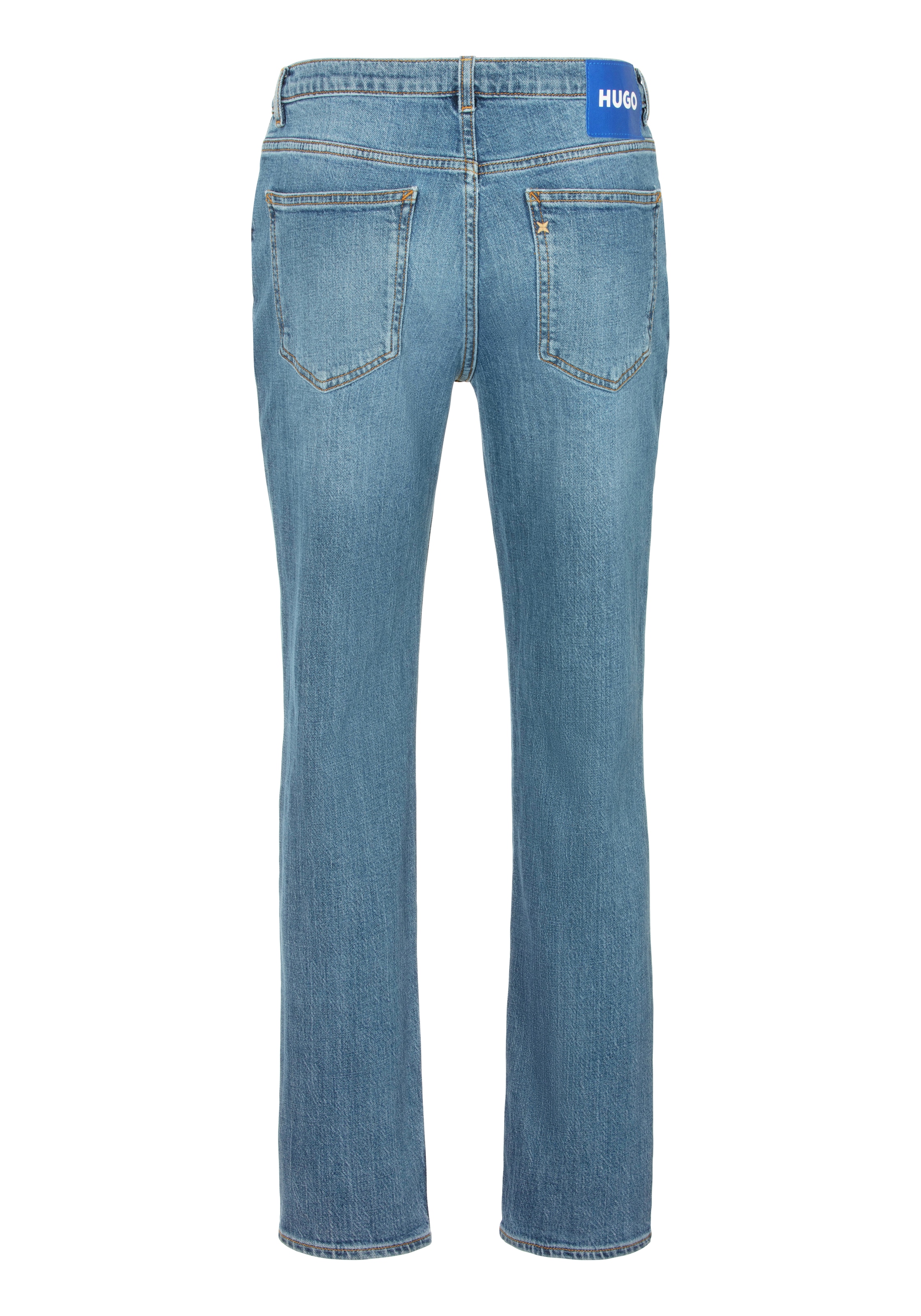 HUGO Blue Tapered-fit-Jeans »Brody«, mit Stone-washed-Finish