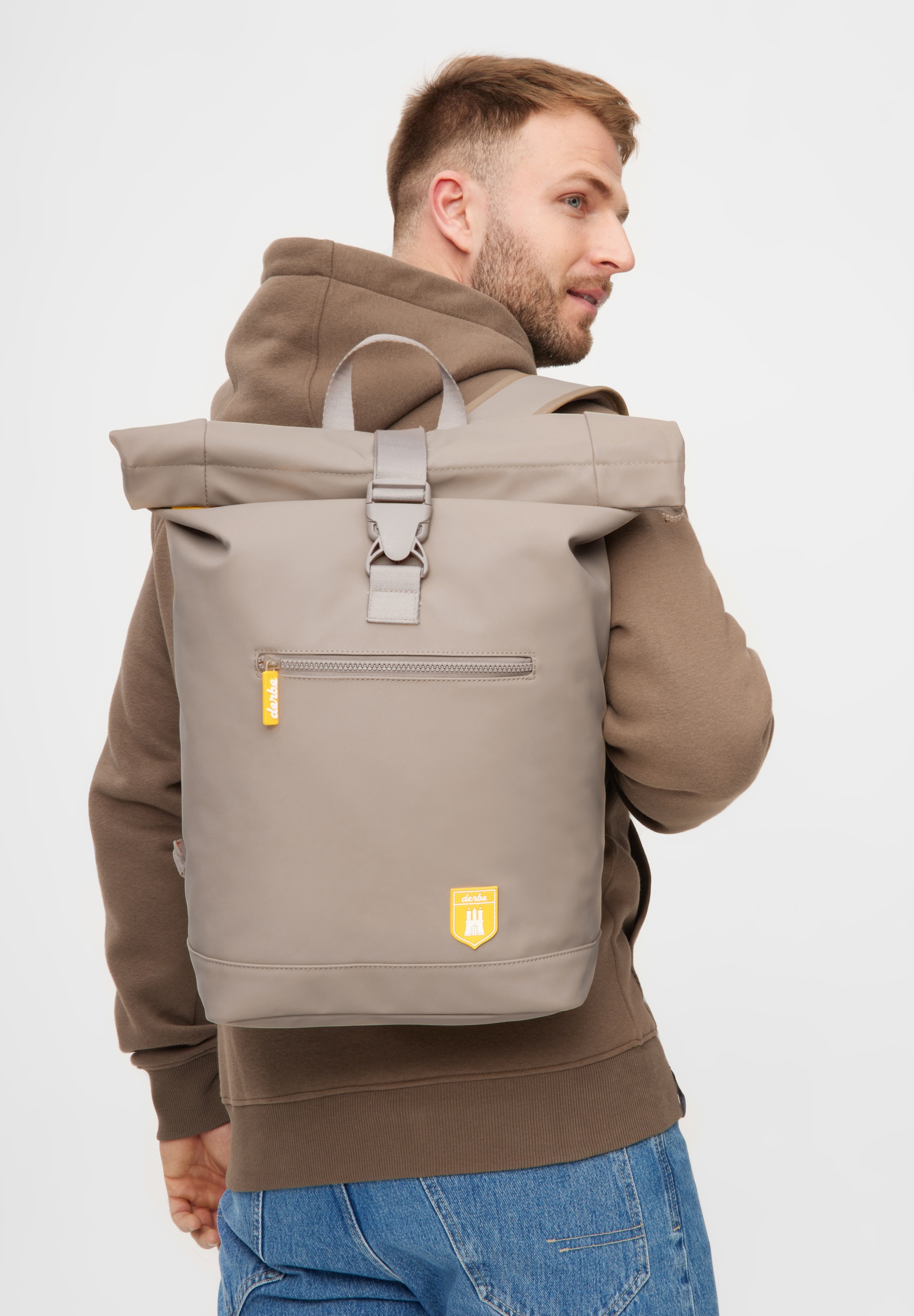 Derbe Rucksack "Ruck", Wasserabweisend, Roll Up günstig online kaufen