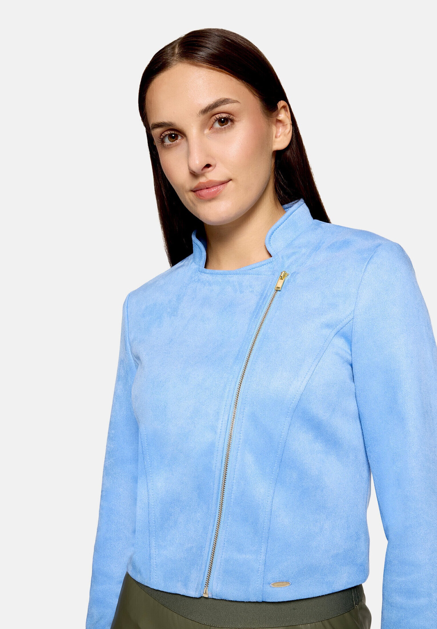 Betty&Co Jackenblazer »Damen mit Stehkragen« Material