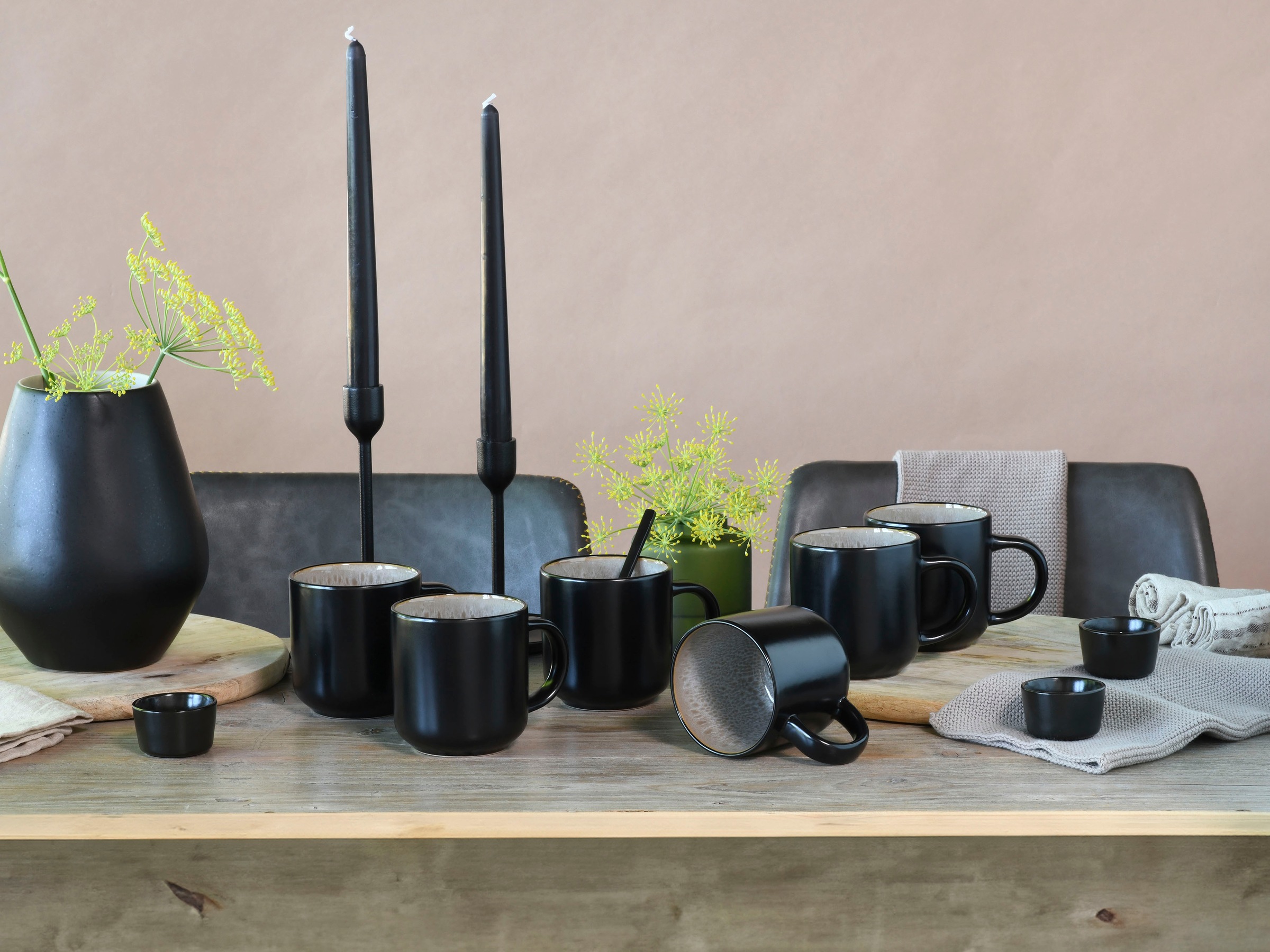 OTTO home Becher "modernes 6-teiliges Kaffeebecher-Set Novalee" hohe Haltba günstig online kaufen