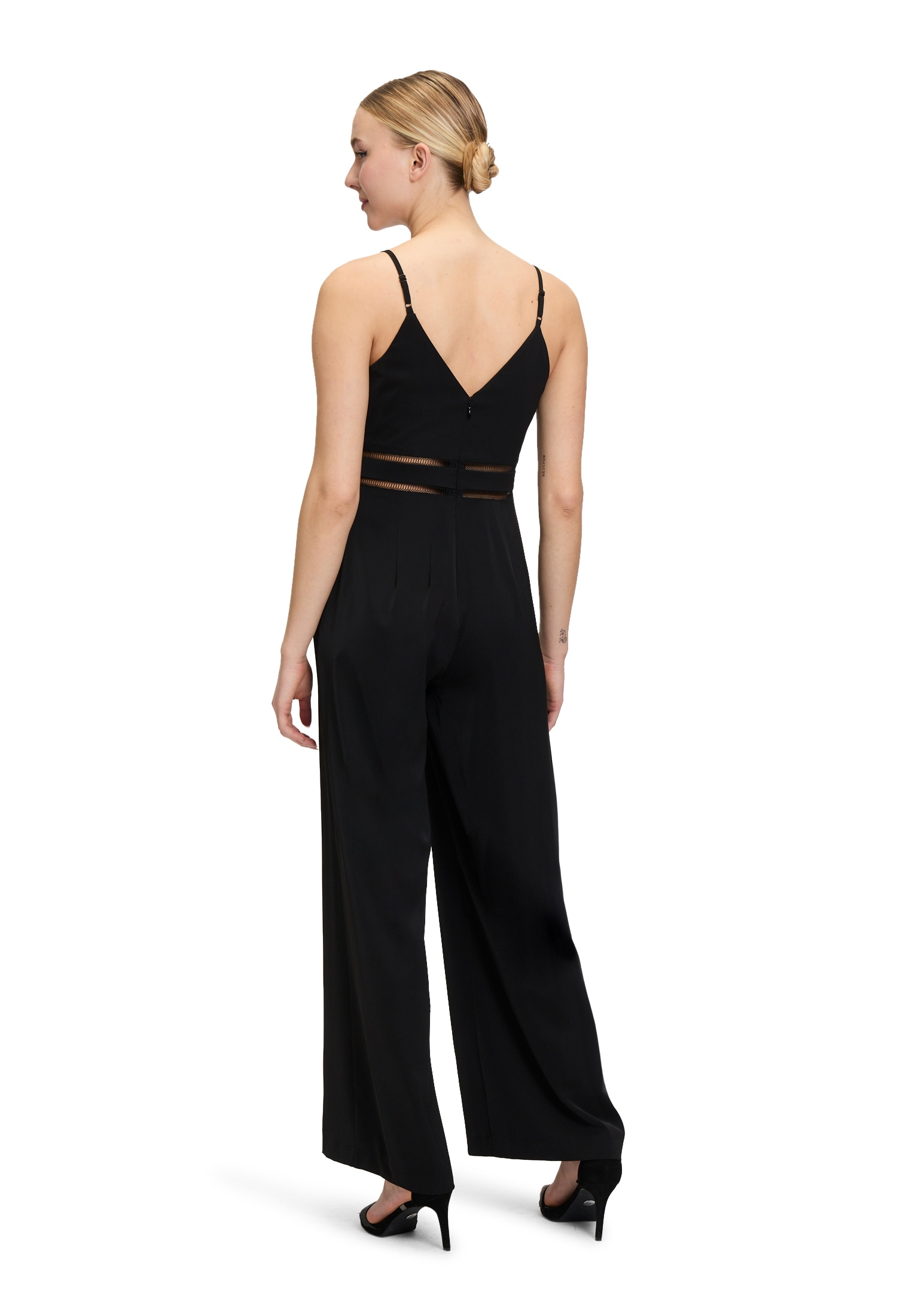 Vera Mont Overall »Vera Mont Jumpsuit mit Cut-Outs«, (1 tlg.), Aufgesteppte Bänder