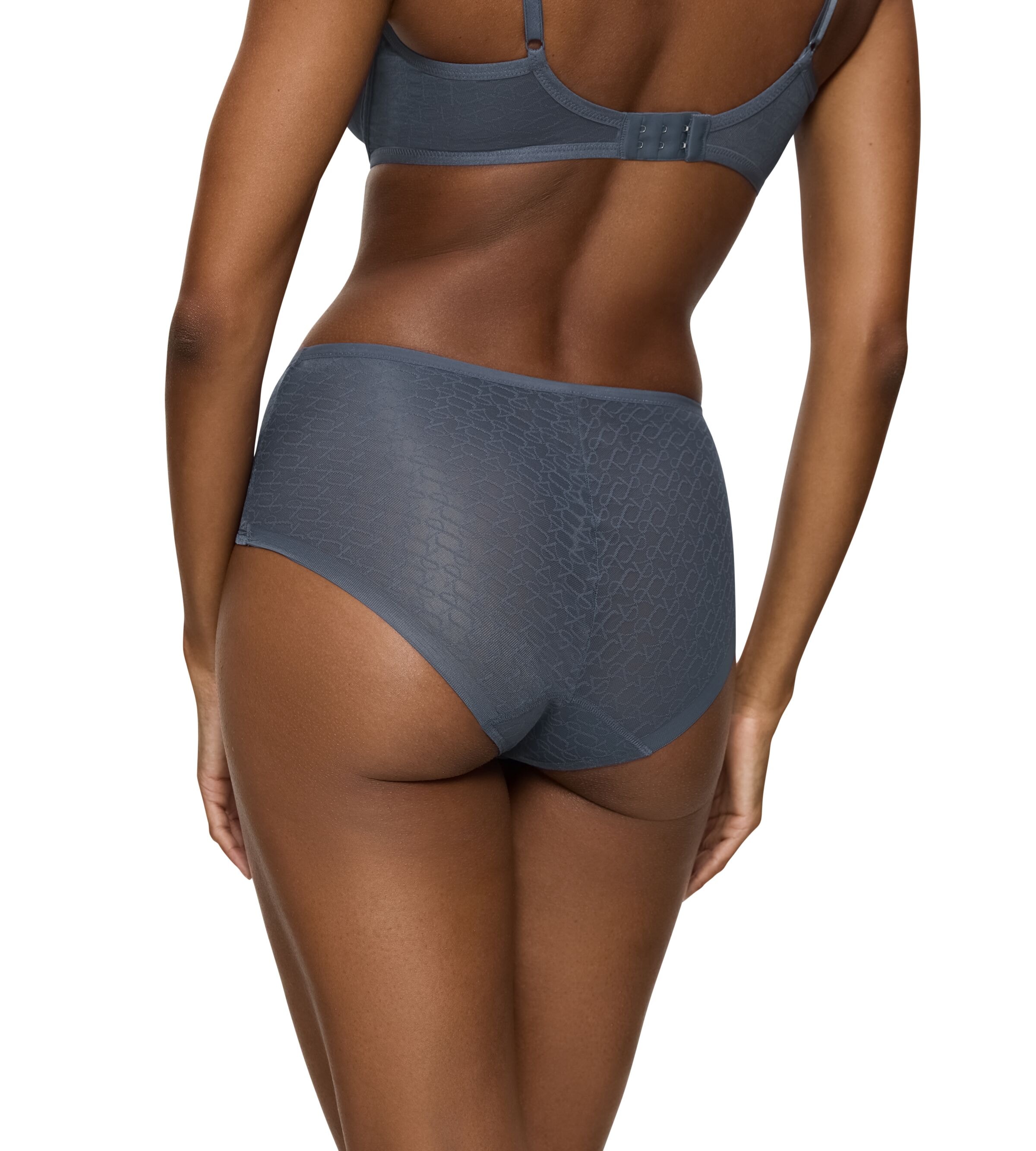 Triumph Slip »Signature Sheer Maxi EX«, Monogramm-Tüll