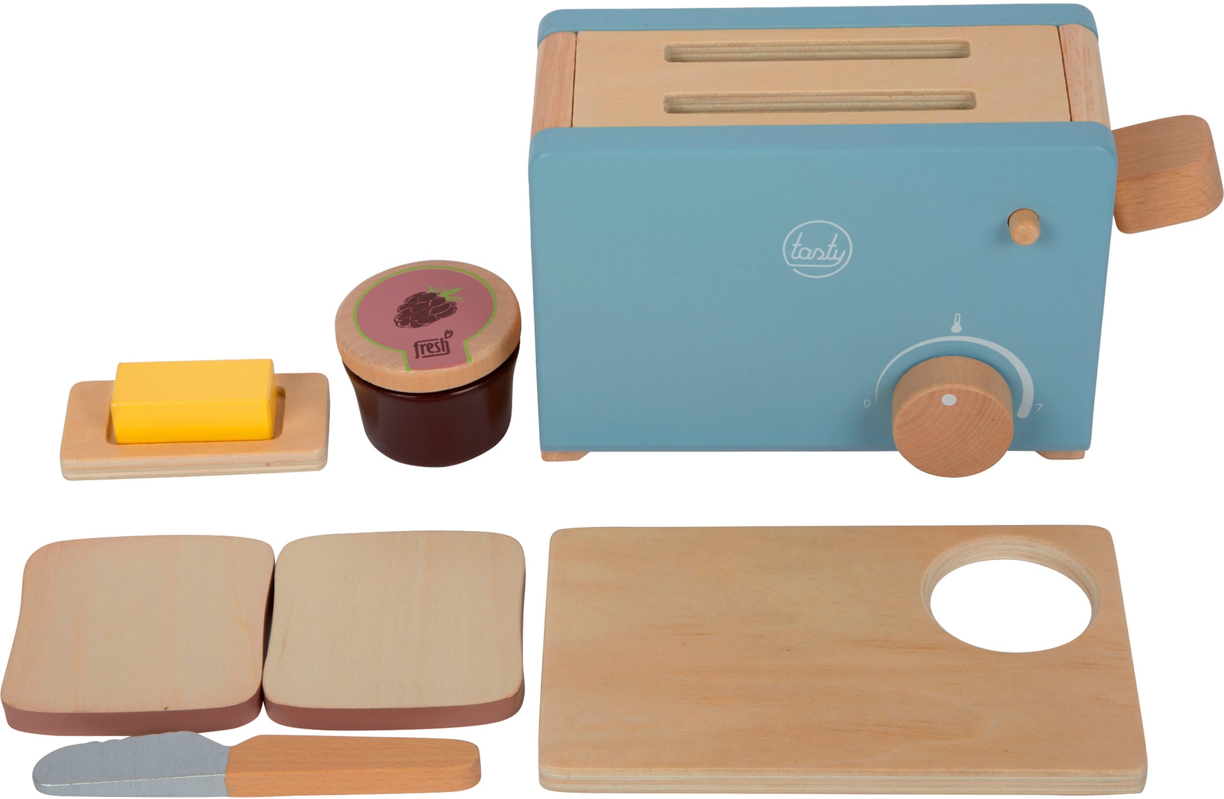 Small Foot Kinder-Toaster »Toaster-Set „tasty“«