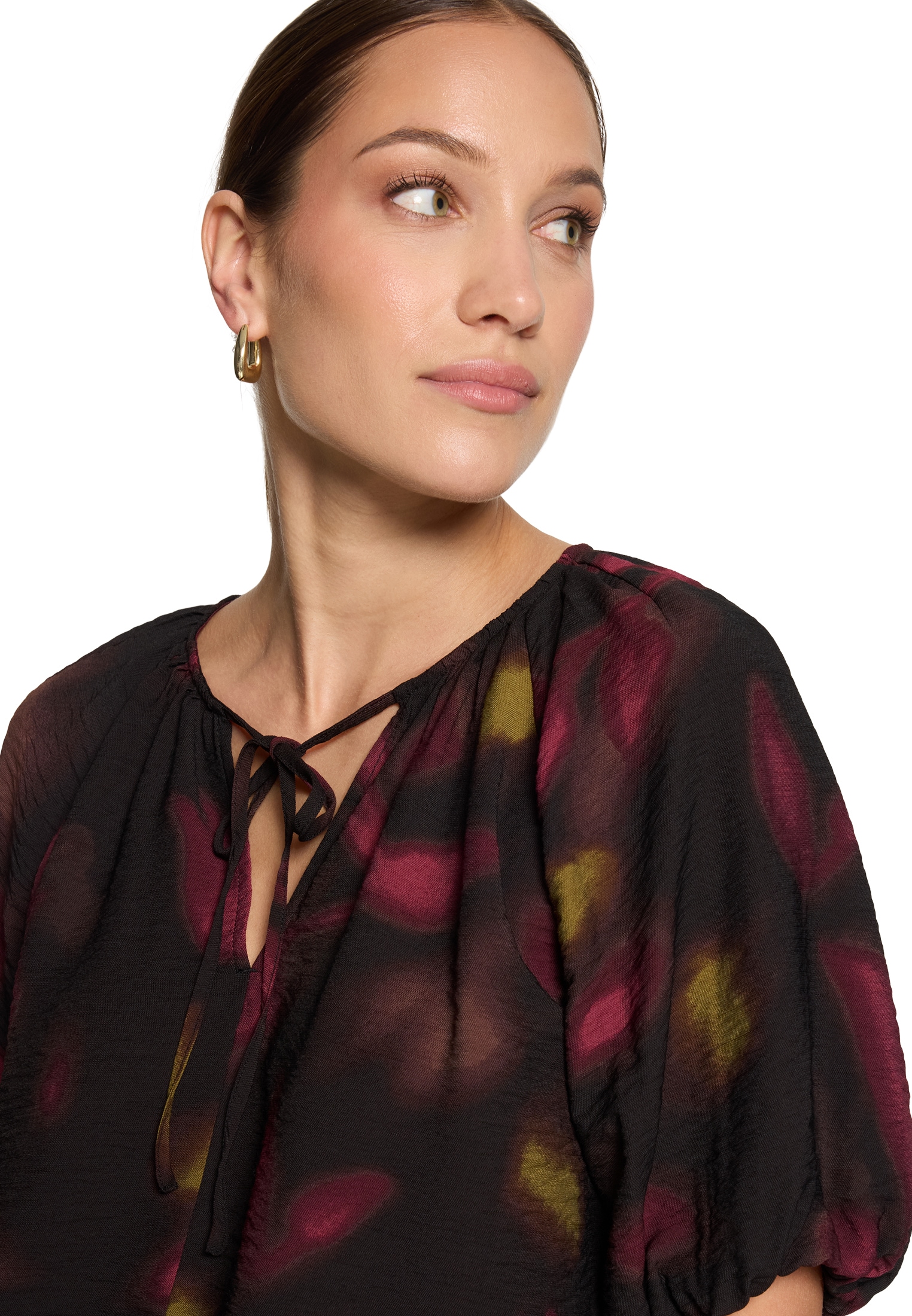 Zero Schlupfbluse »Damen mit Blumenprint«