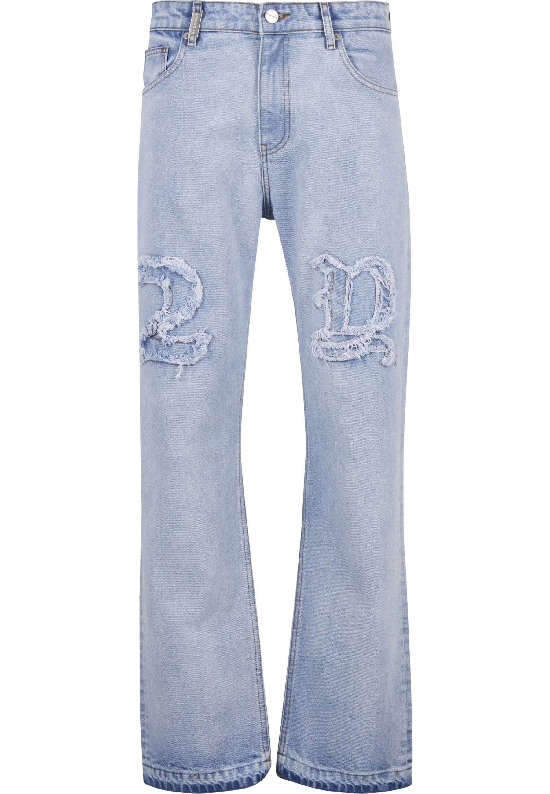 2Y Studios Bequeme Jeans "2Y Studios Durga Logo Straight Jeans" günstig online kaufen