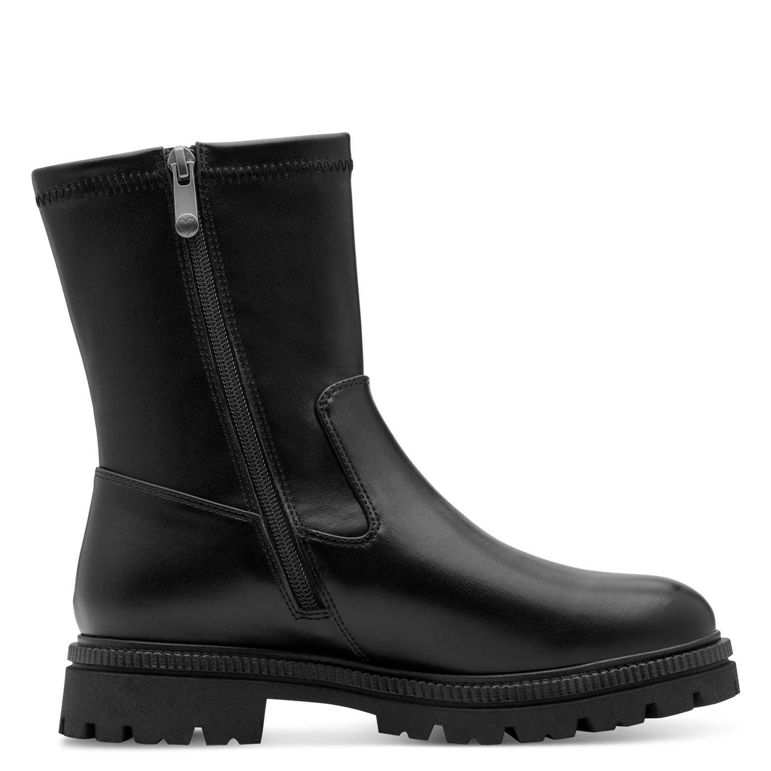 MARCO TOZZI Stiefelette  Blockabsatz, Boots mit elastischem Schaft