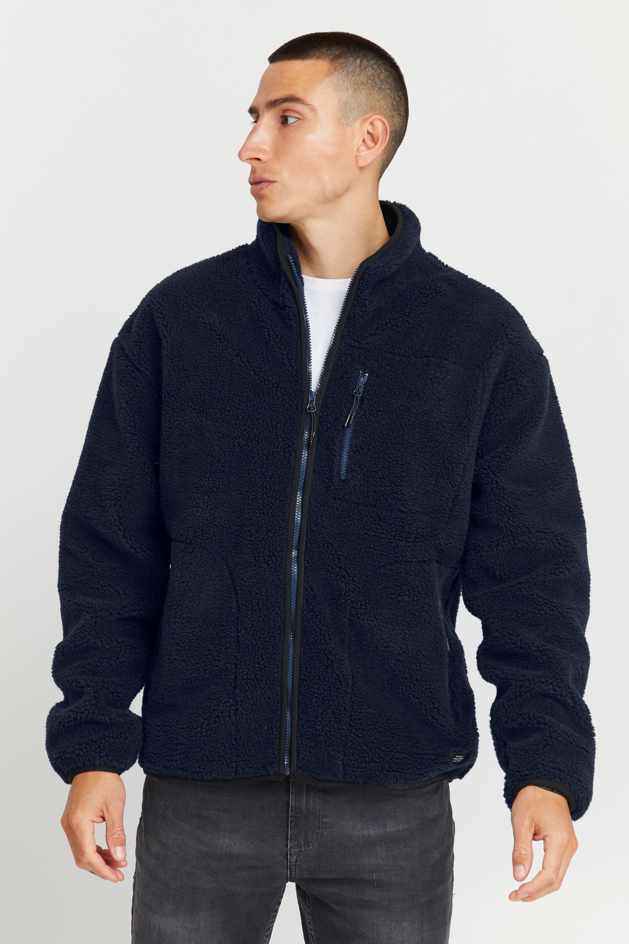Blend Fellimitatjacke »Fellimitatjacke BHSweatshirt«, ohne Kapuze