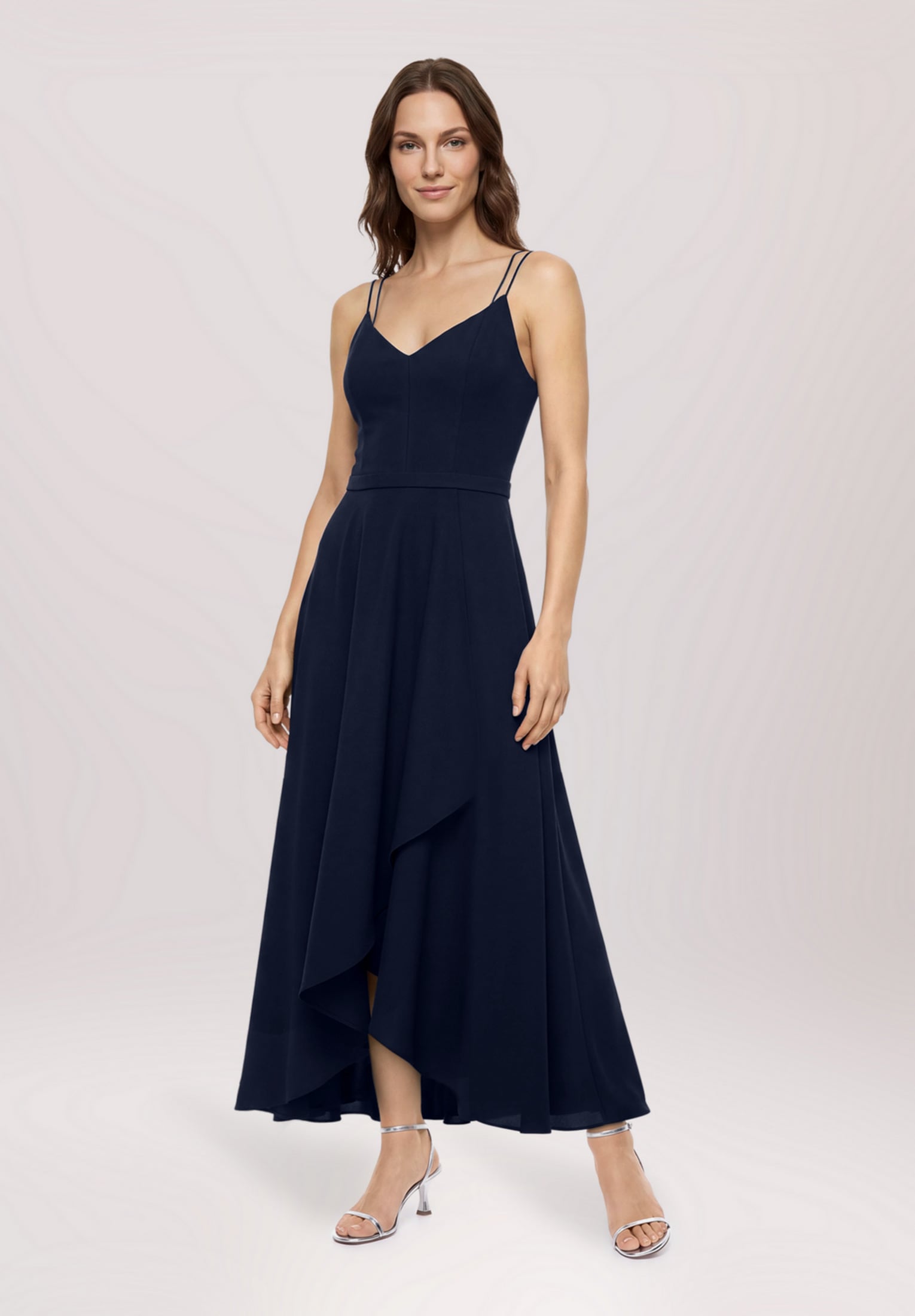 Vera Mont Abendkleid »Damen mit Volant« Nahttasche Design