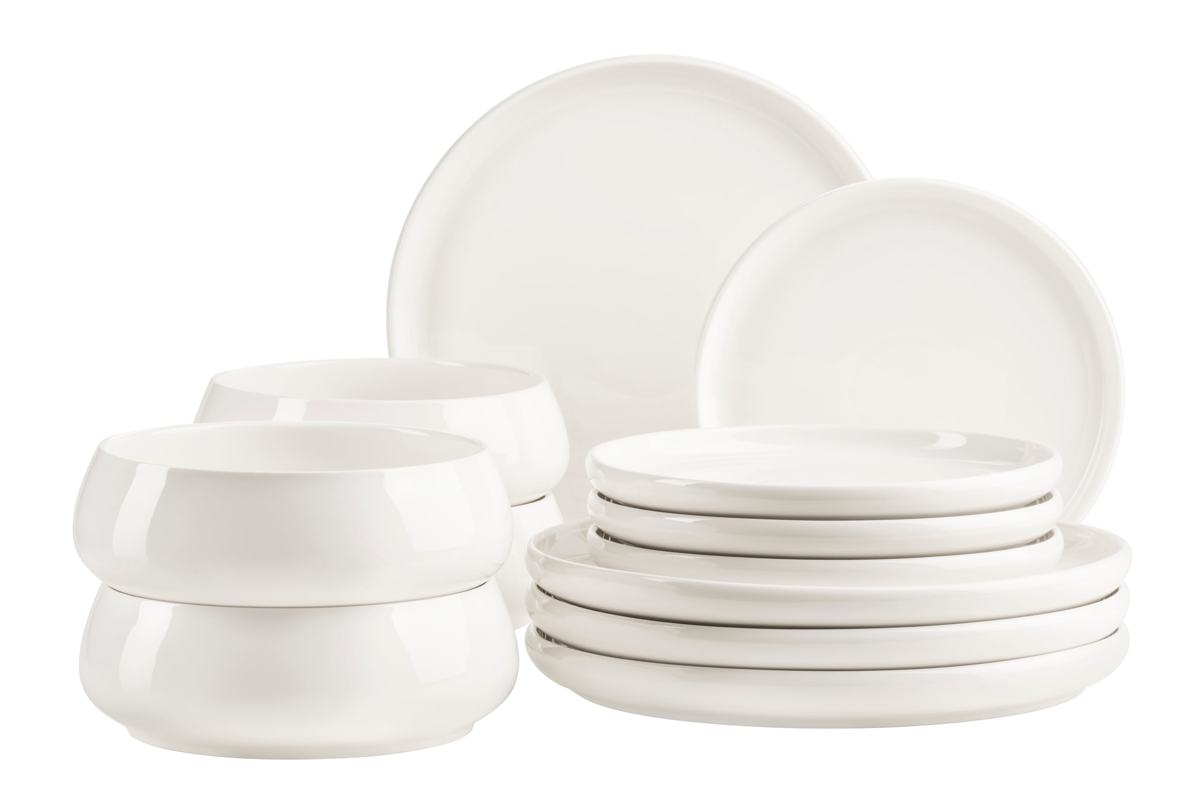 Mäser Weiß Tafelservice "Taya" Teller Set von Baur