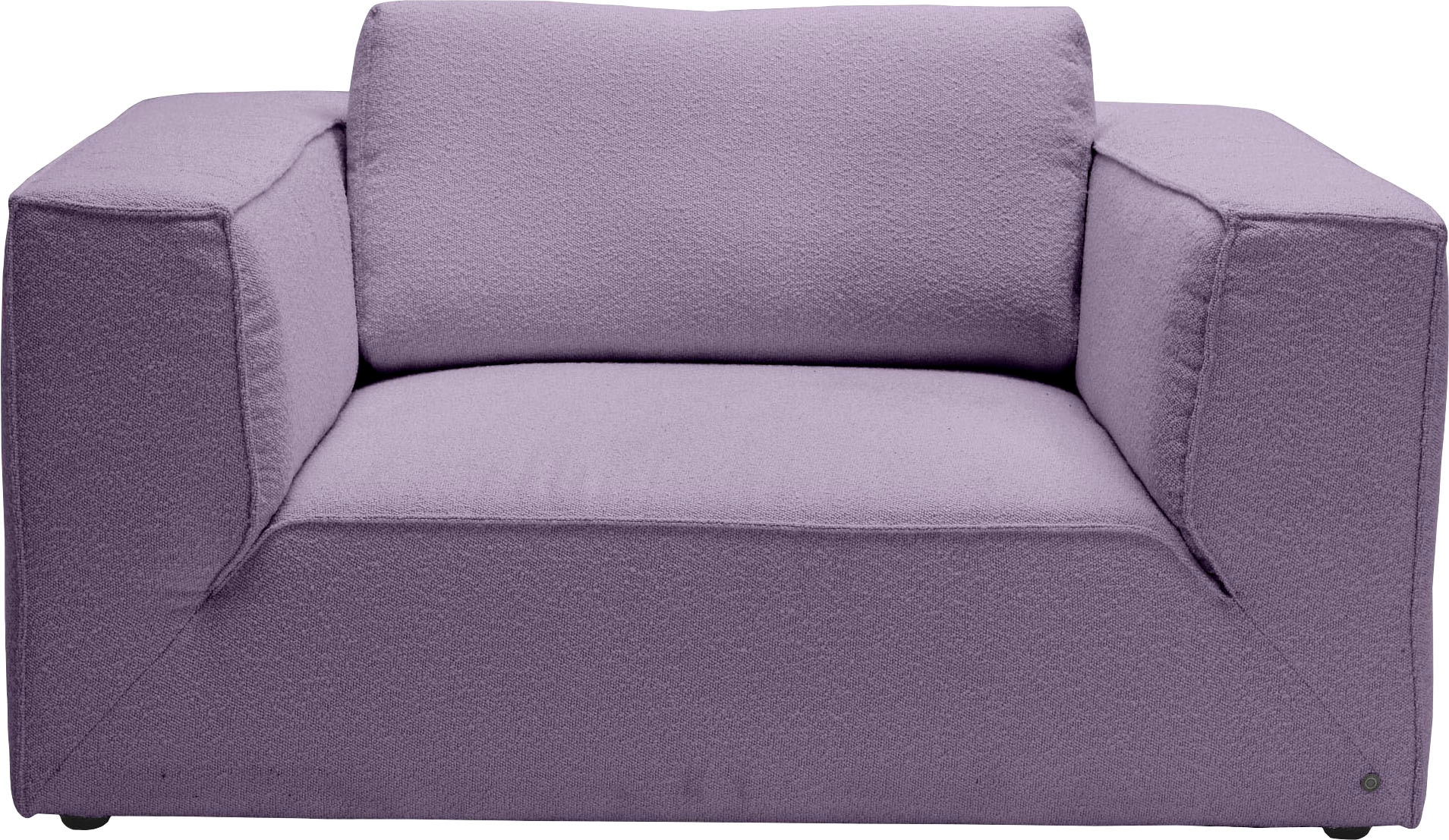 Loveseat »BIG CUBE STYLE«, mit bequemen Stegkissen, extra große Sitztiefe, Breite 147 cm