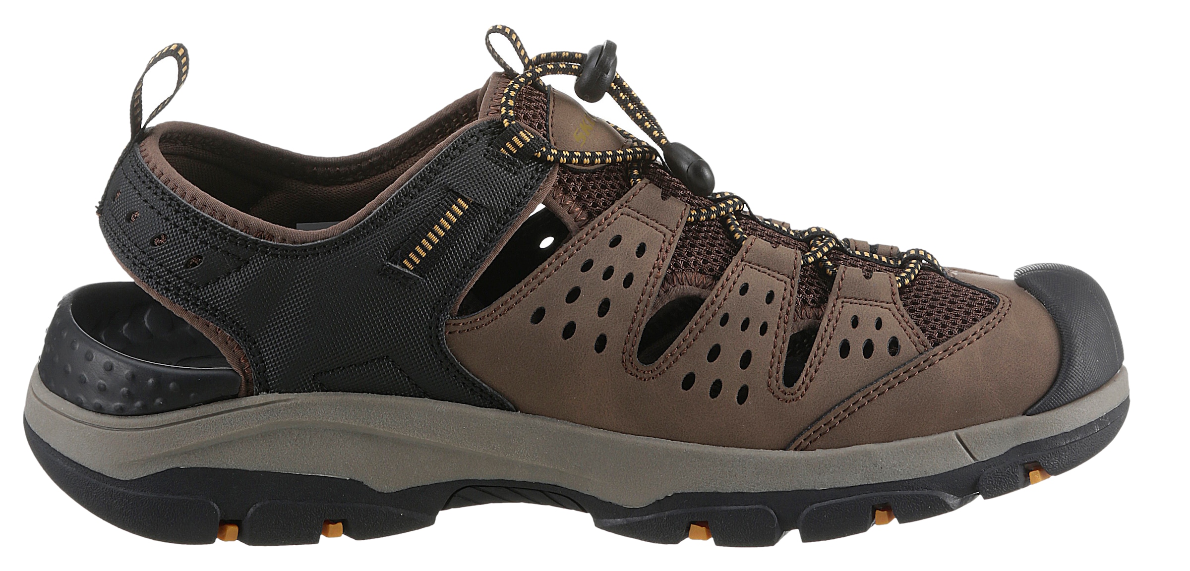 Skechers Sandale »TRESMEN-MENARD«, Sommerschuh, Klettschuh, Outdoorsandale, mit LuxeFoam-Innensohle