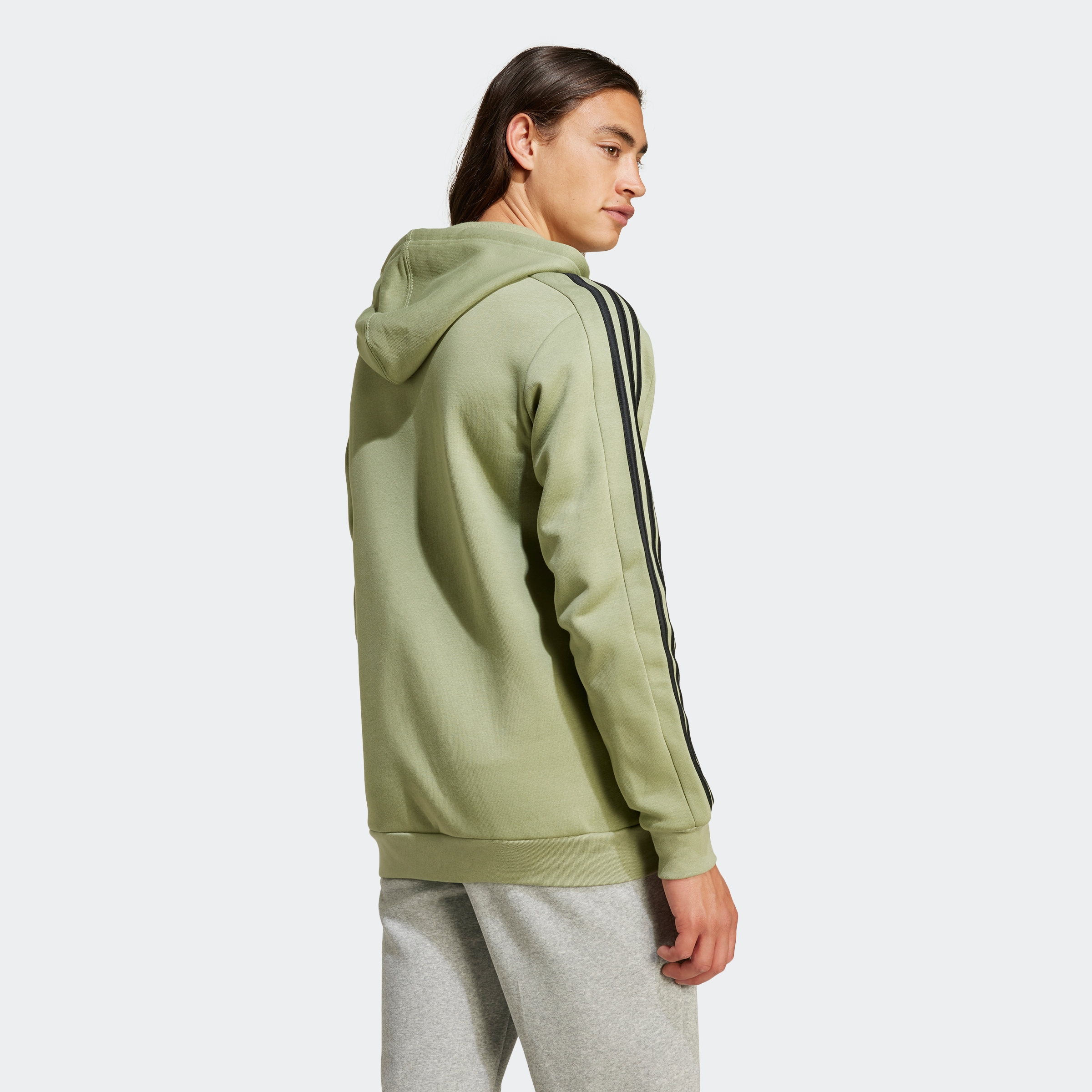 adidas Sportswear Kapuzensweatjacke »ESSENTIALS 3STREIFEN KAPUZENJACKE«