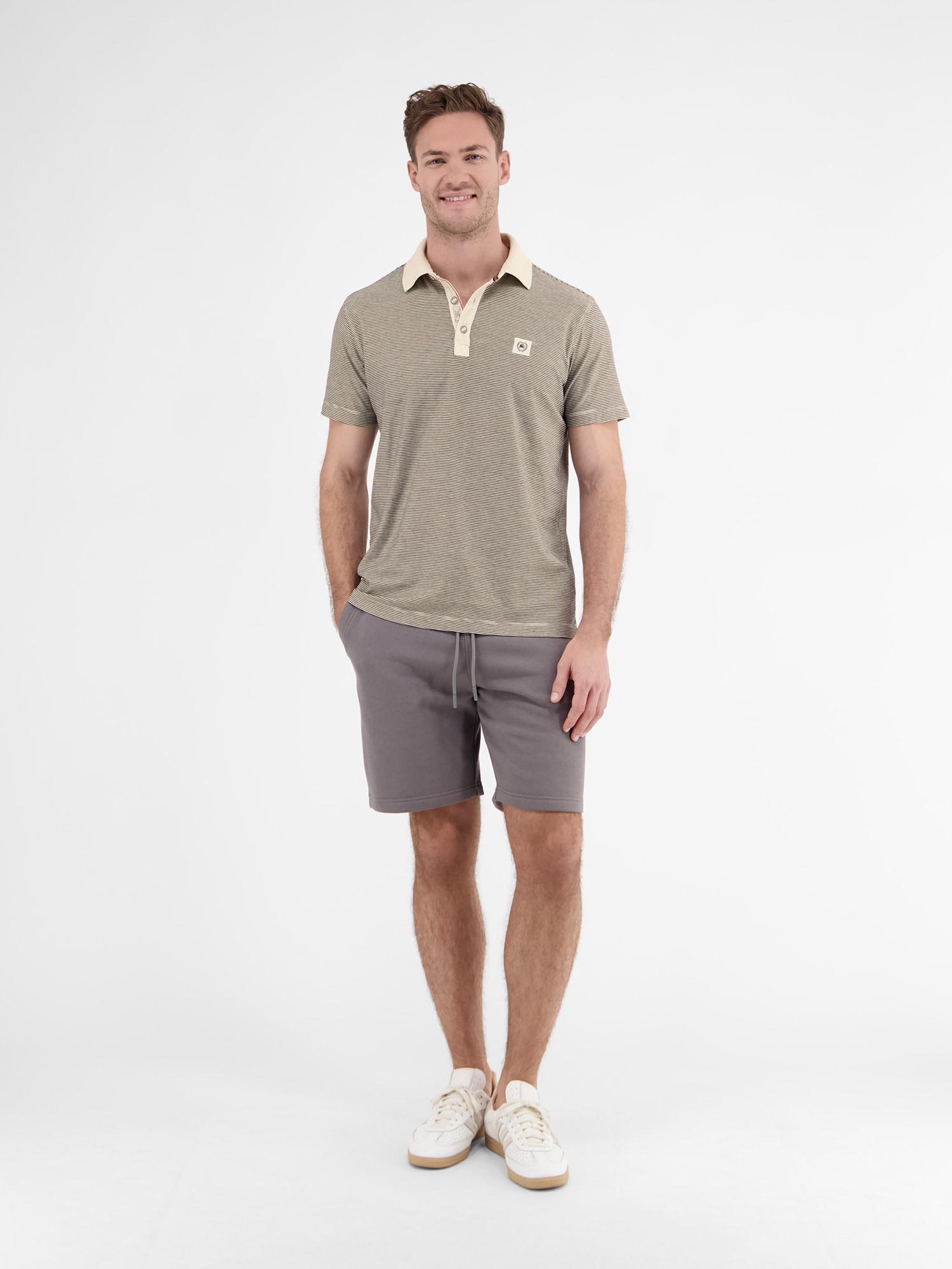 LERROS Poloshirt »LERROS Herren Poloshirt, gestreift«