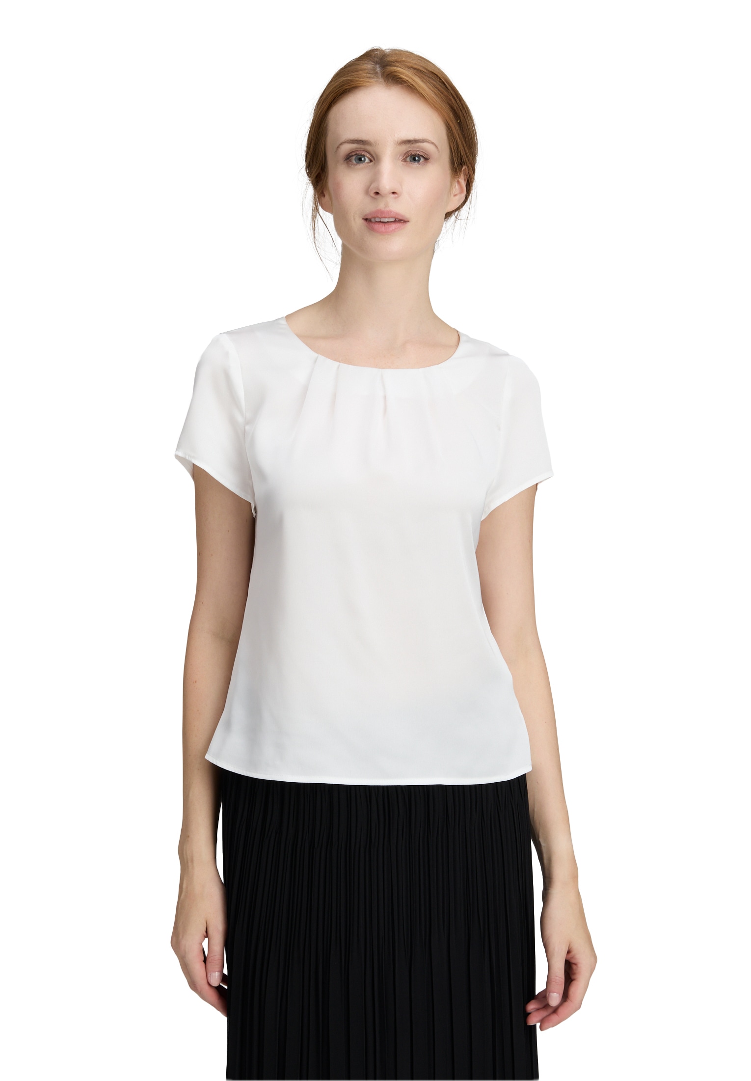 Vera Mont Satinbluse "Vera Mont Damen Satin-Bluse kurzarm" günstig online kaufen