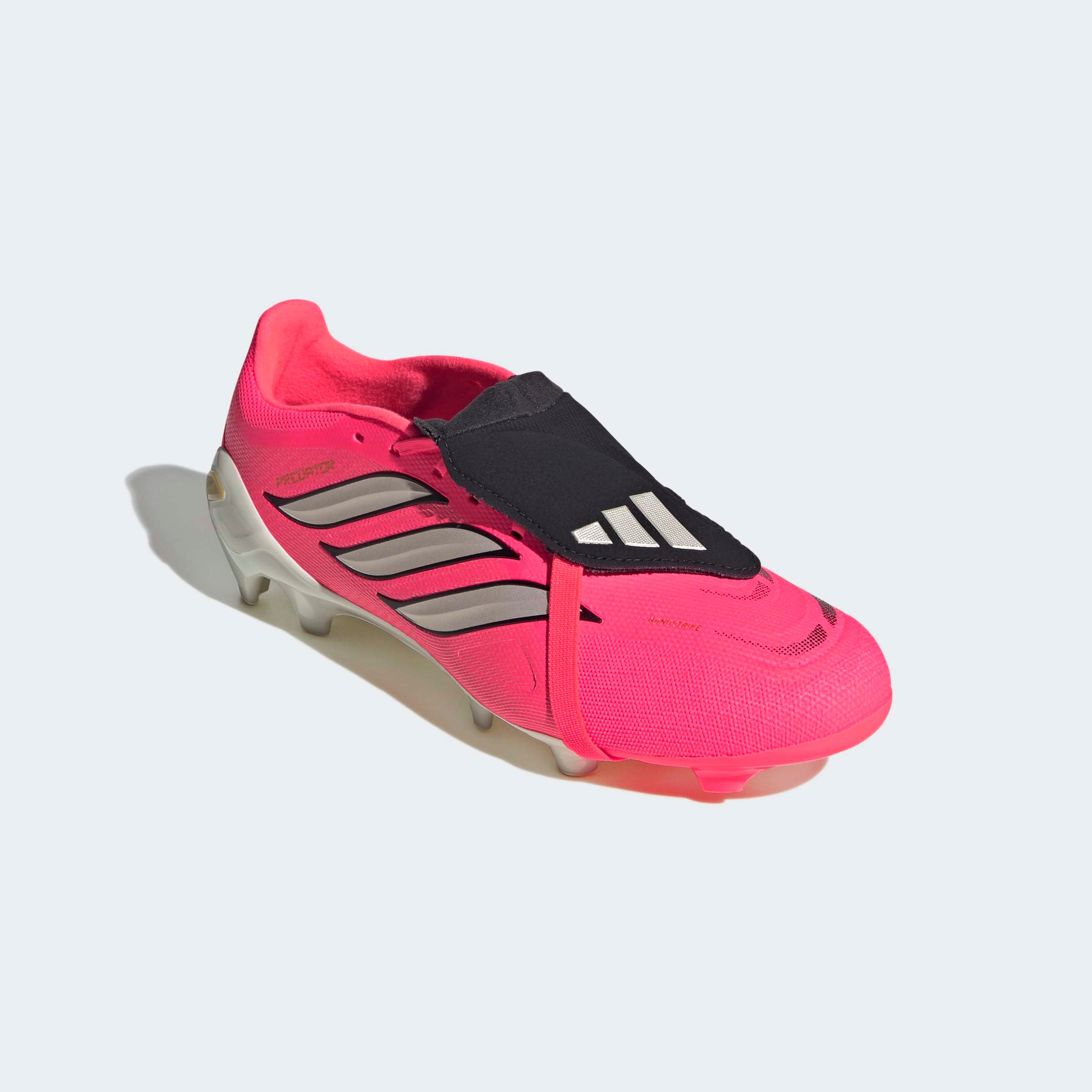 Herren Fußballschuh "PREDATOR LEAGUE, FESTE BÖDEN, UMSCHLAGBARE ZUNGE", ADIDAS PERFORMANCE, Gr. 44,5solar turbo, thermal chrome, core schwarz,