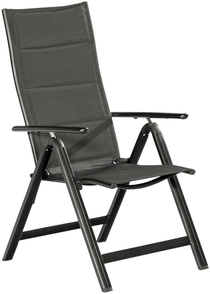 MERXX Garten-Essgruppe »Taviano«, (Set, 5 tlg.), 4 Klappsessel, 5-fach verstellbar
