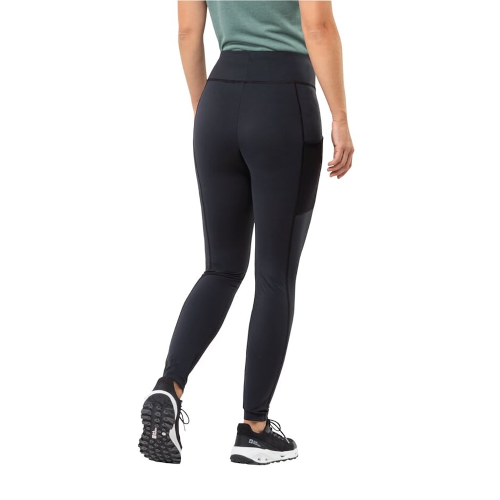 Jack Wolfskin Leggings »KLINTAL TIGHTS W«, einstellbare Bundweite