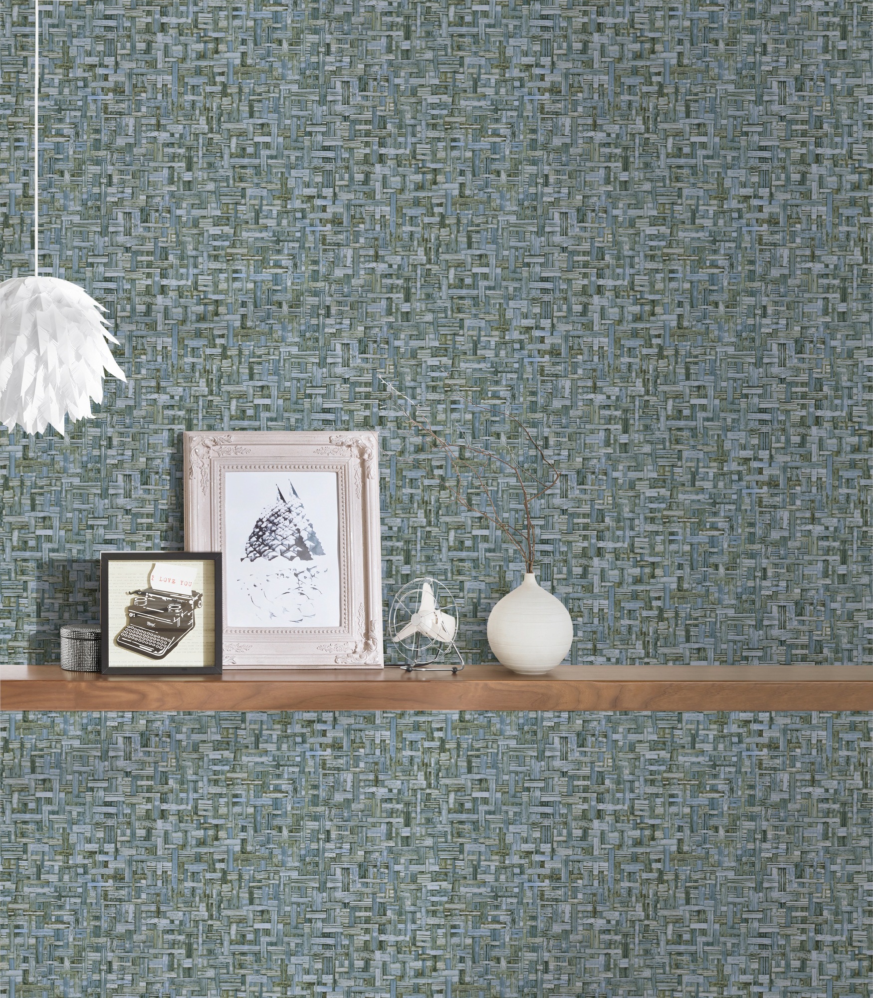 Architects Paper Vliestapete »Jungle Chic«, Flechtoptik-gemustert-Motiv, Tapete Holzoptik Tapeten Wohnzimmer Schlafzimmer Küche Flur Design