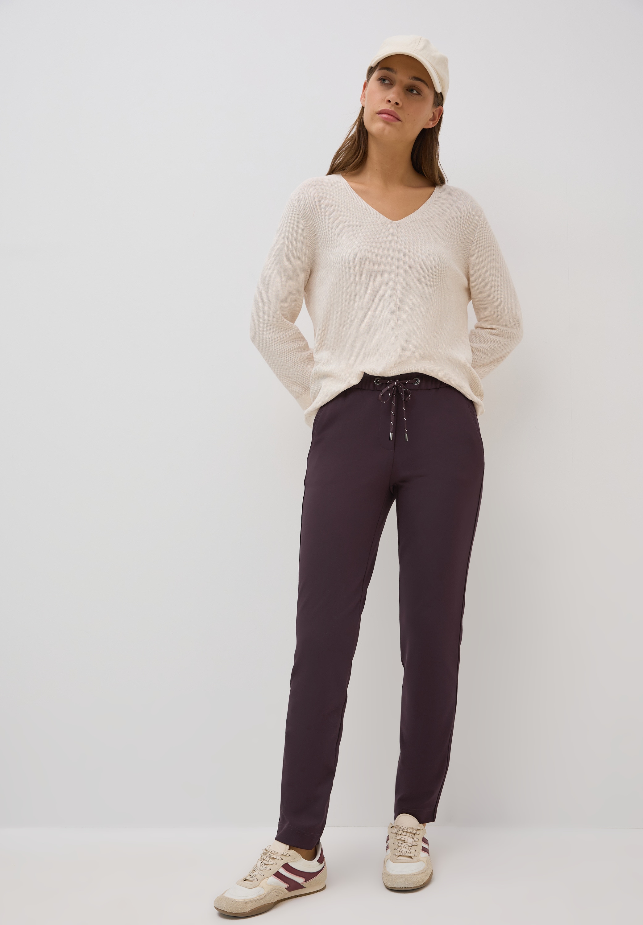 Cecil Jogger Pants, Middle Waist