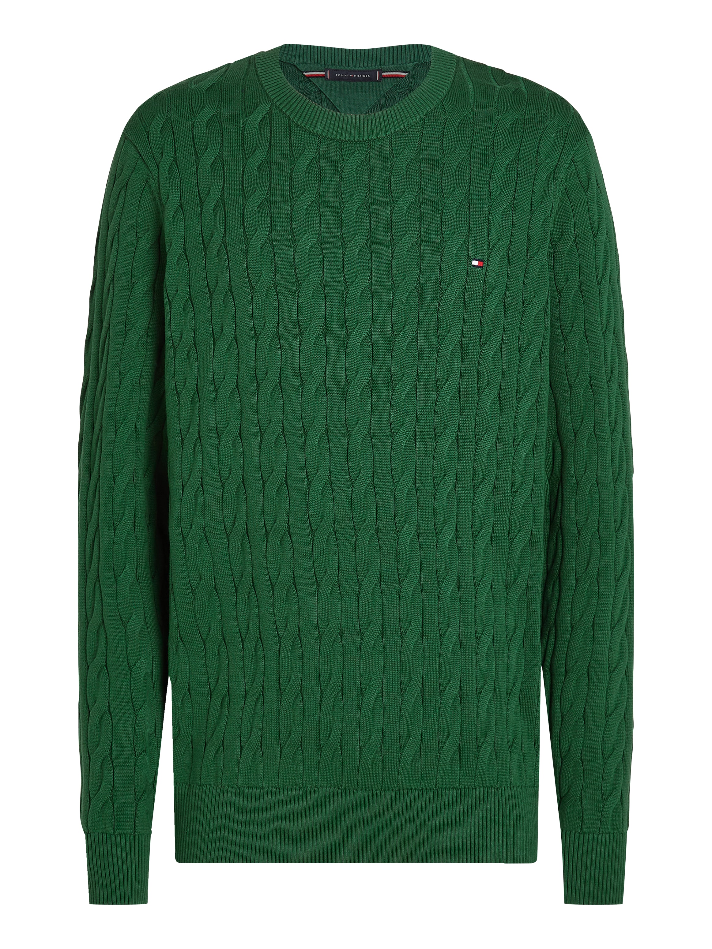 Tommy Hilfiger Strickpullover »CLASSIC CABLE CREW NECK«