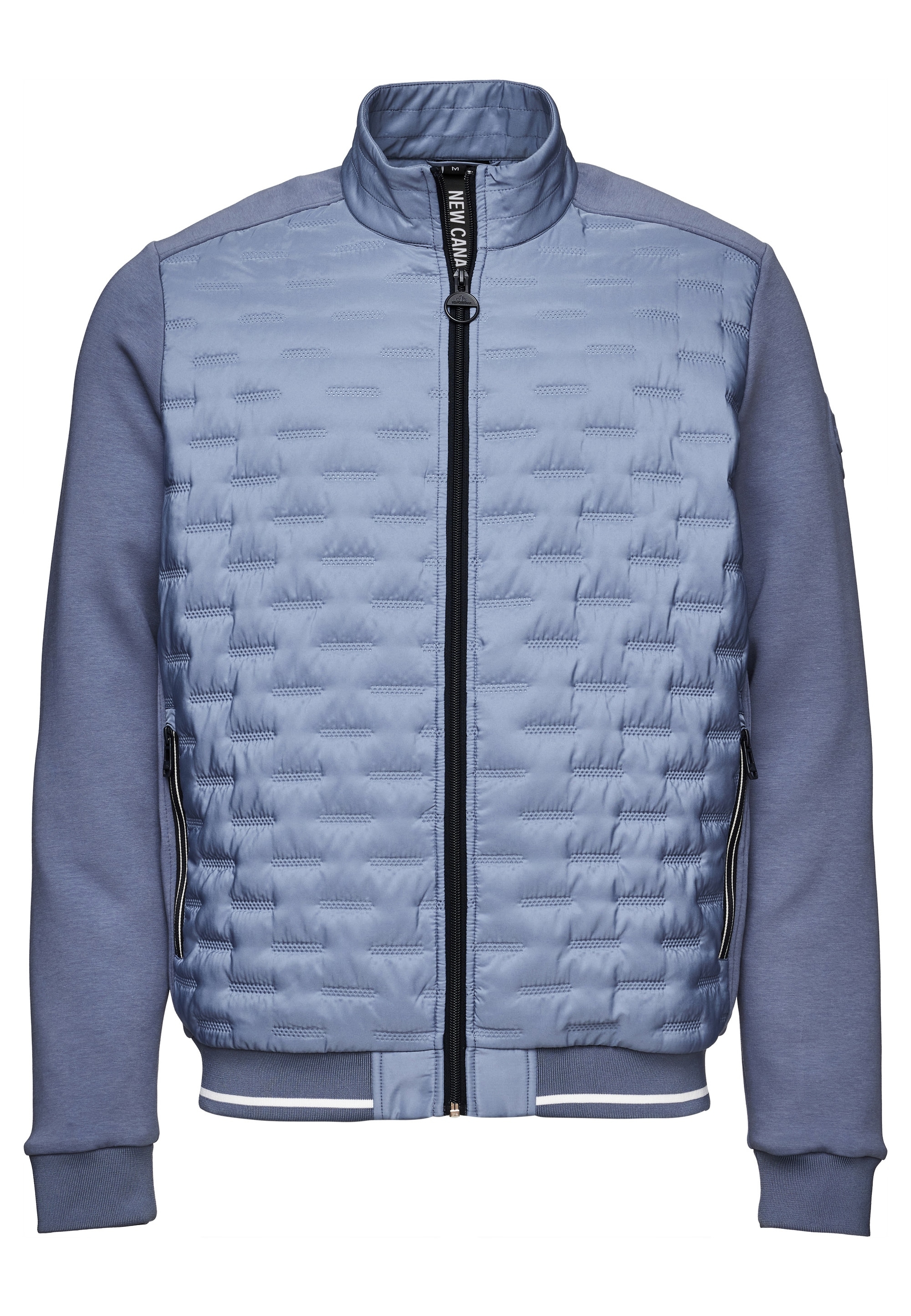 New Canadian Steppjacke, mit elastischem Strickeinsatz