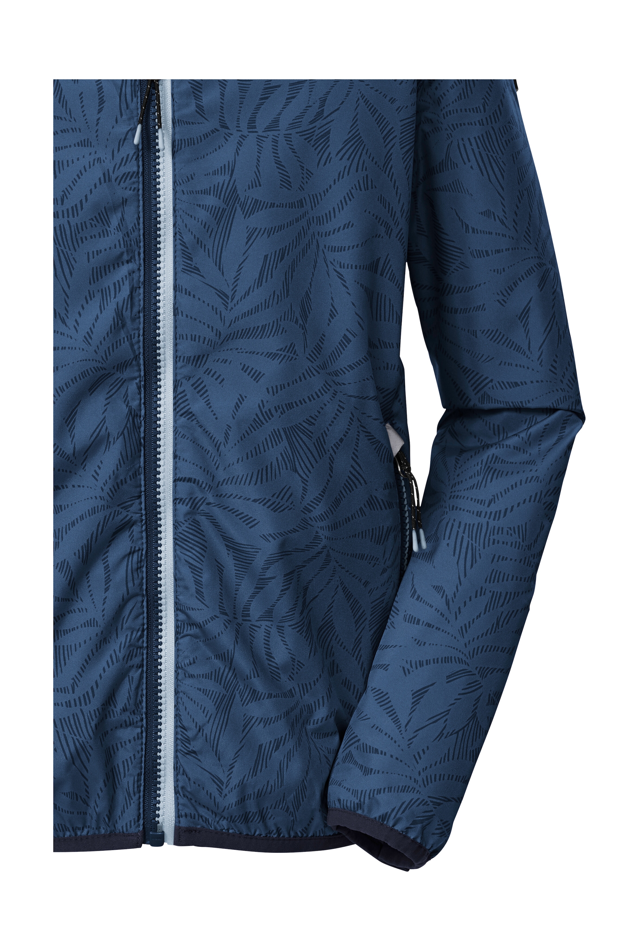 Killtec Funktionsjacke »KOS 163 GRLS JCKT« Leichte, wasserdichte Mädchenjacke mit reflektierenden Elementen