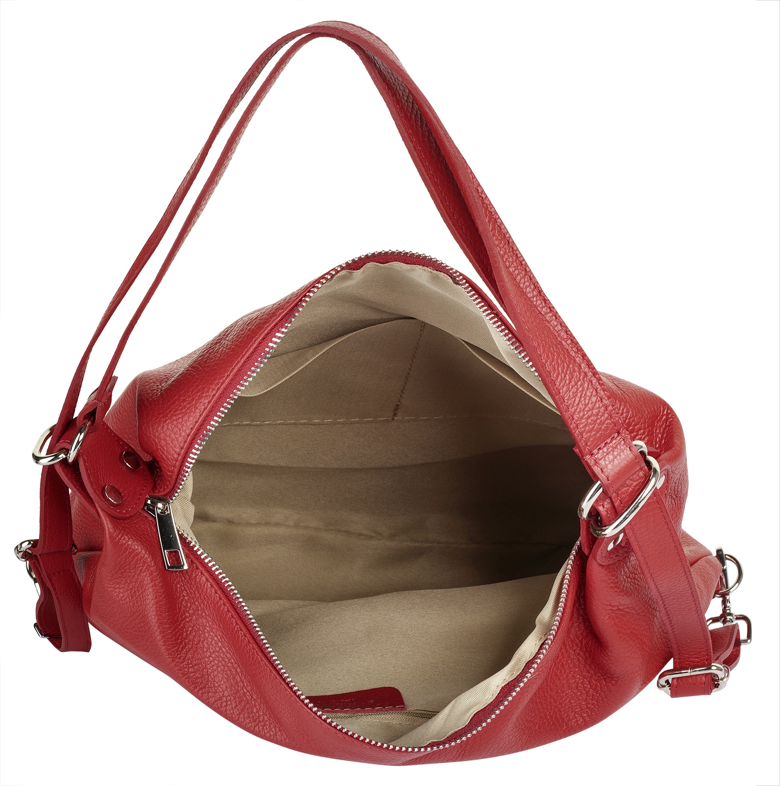 Samantha Look Shopper, echt Leder, Made in Italy