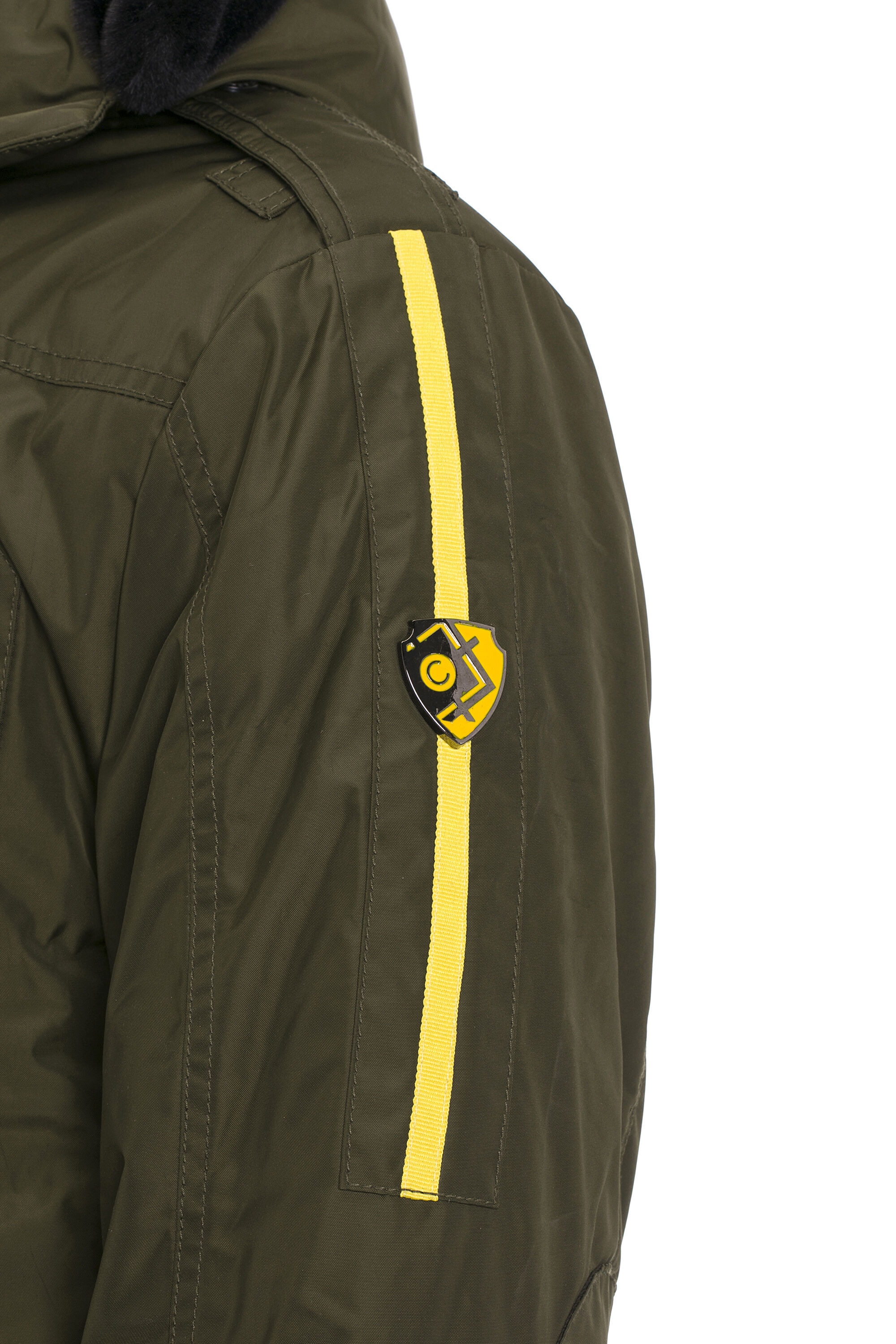 Cipo & Baxx Parka »Jacke«, mit Kapuze, in Regular-Fit, CM-130