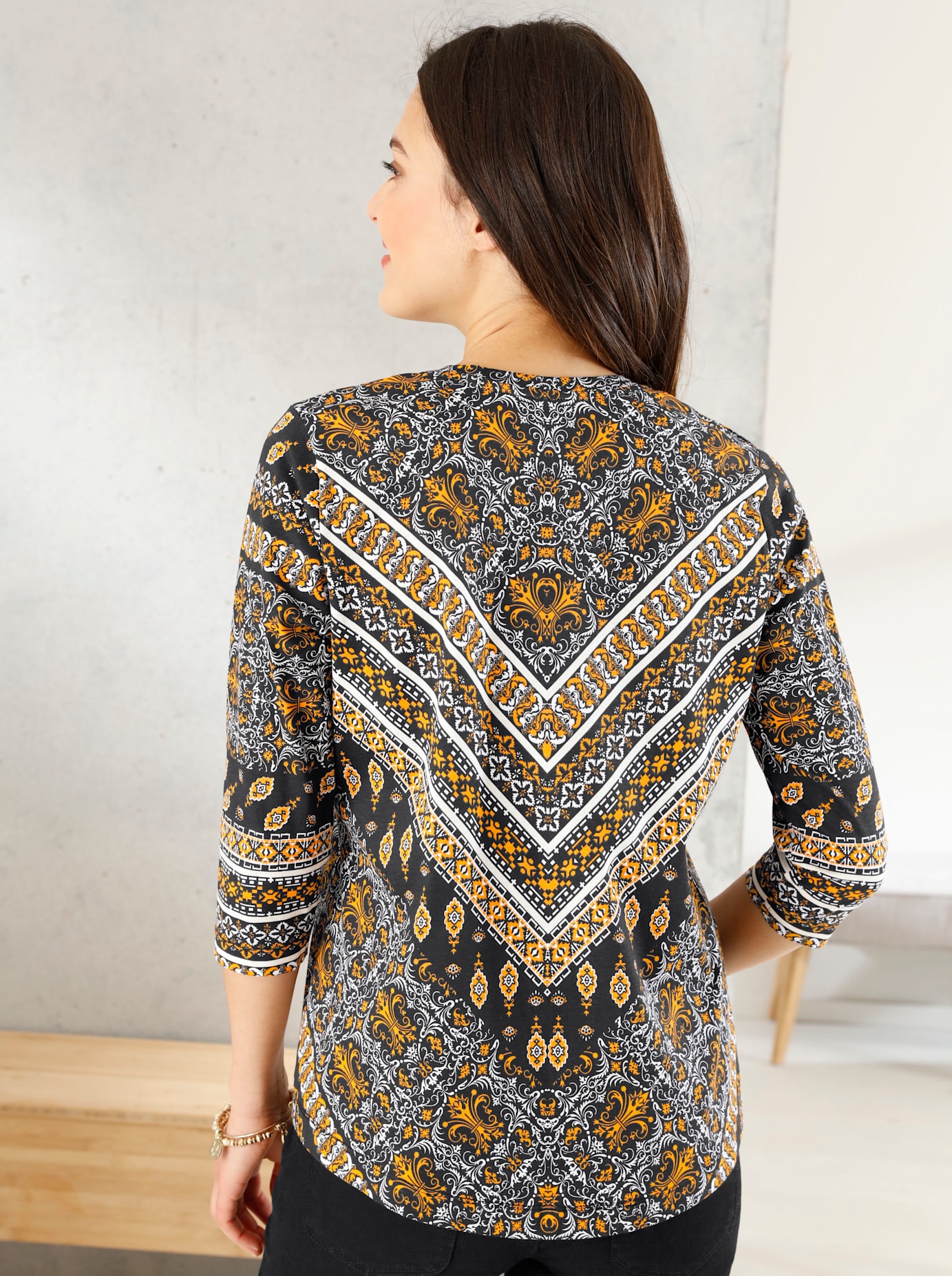 Classic Basics 3/4-Arm-Shirt "Shirt" 1 Stk. günstig online kaufen