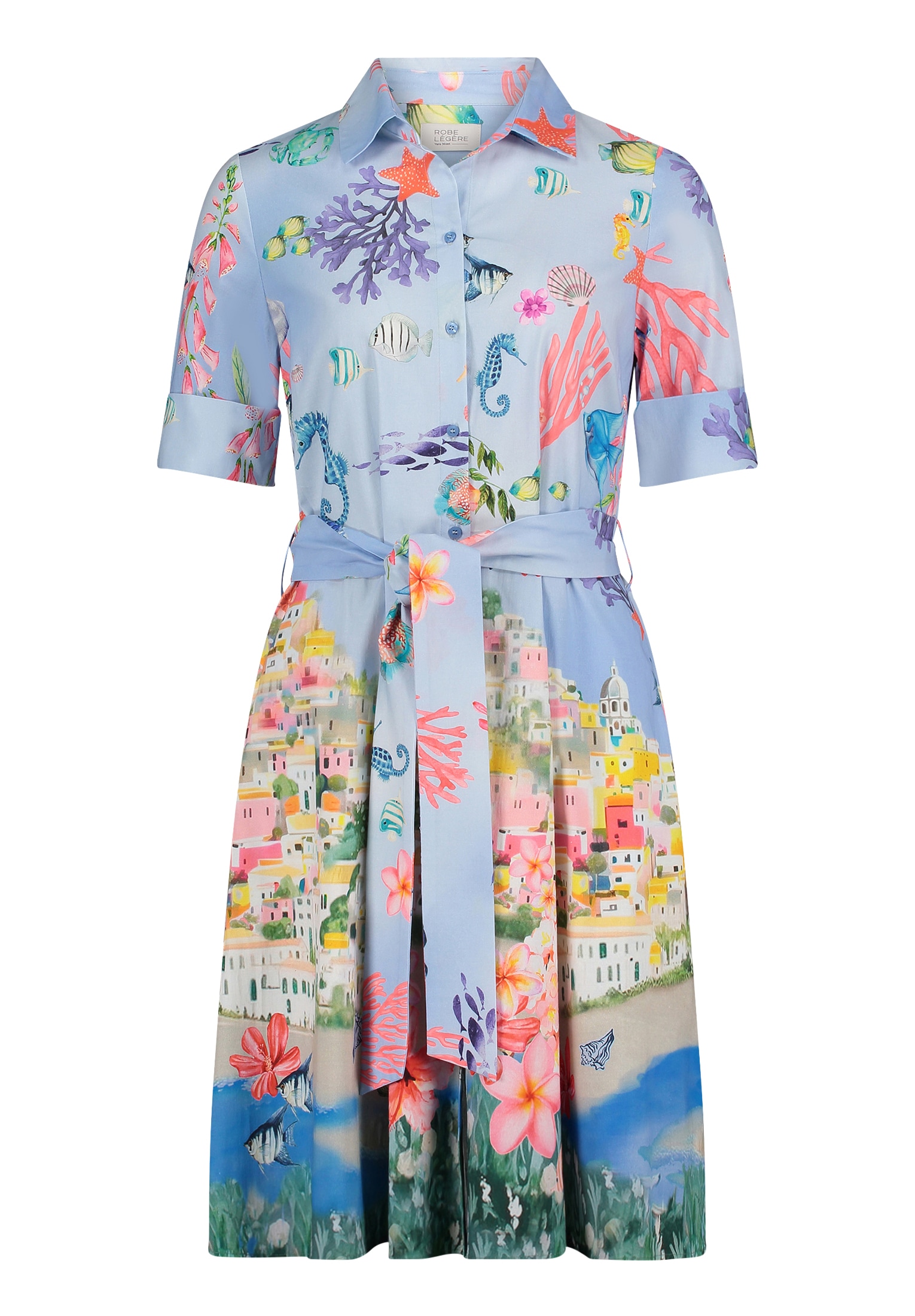 Vera Mont Hemdblusenkleid "Damen mit Knopfleiste" Nahttasche günstig online kaufen