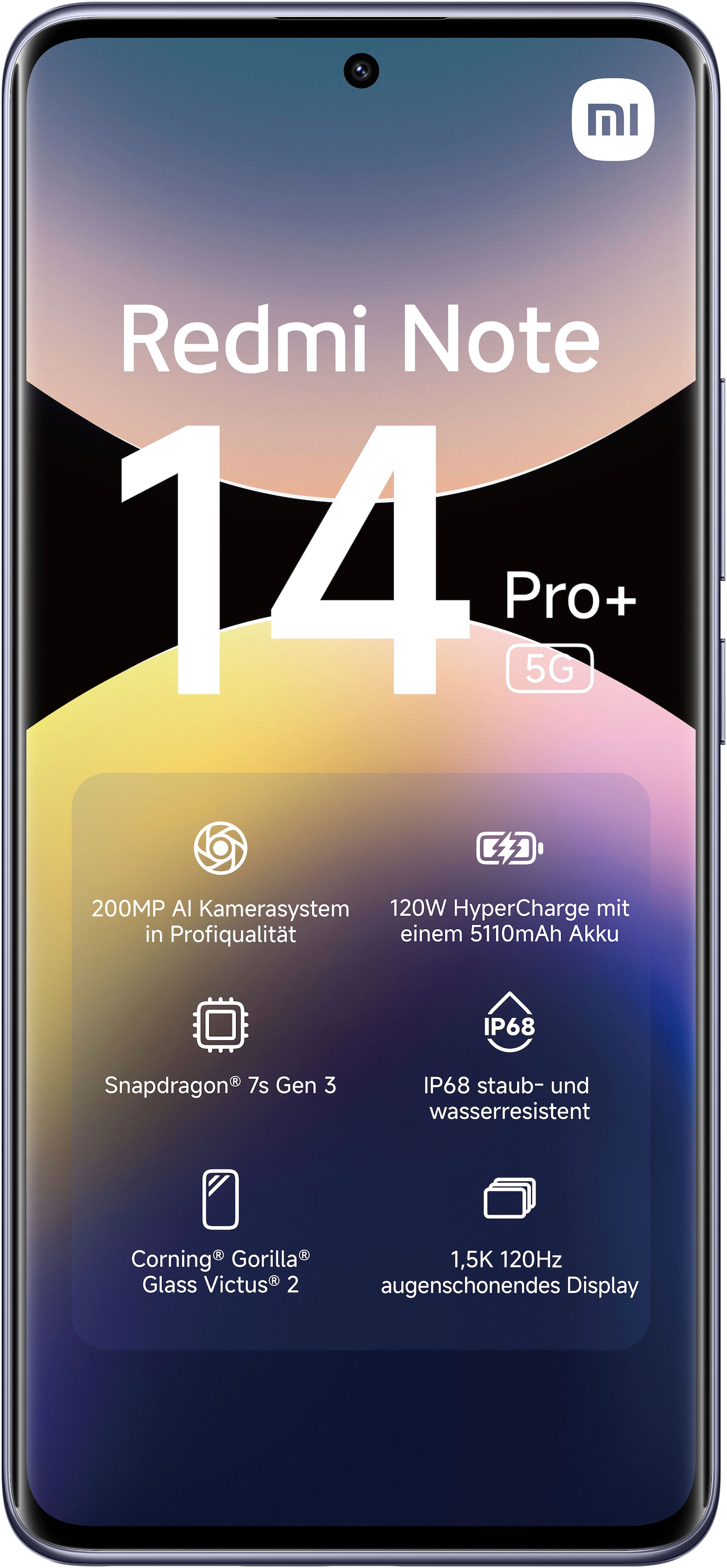 Xiaomi Smartphone »Redmi Note 14 Pro+ 5G«, purple