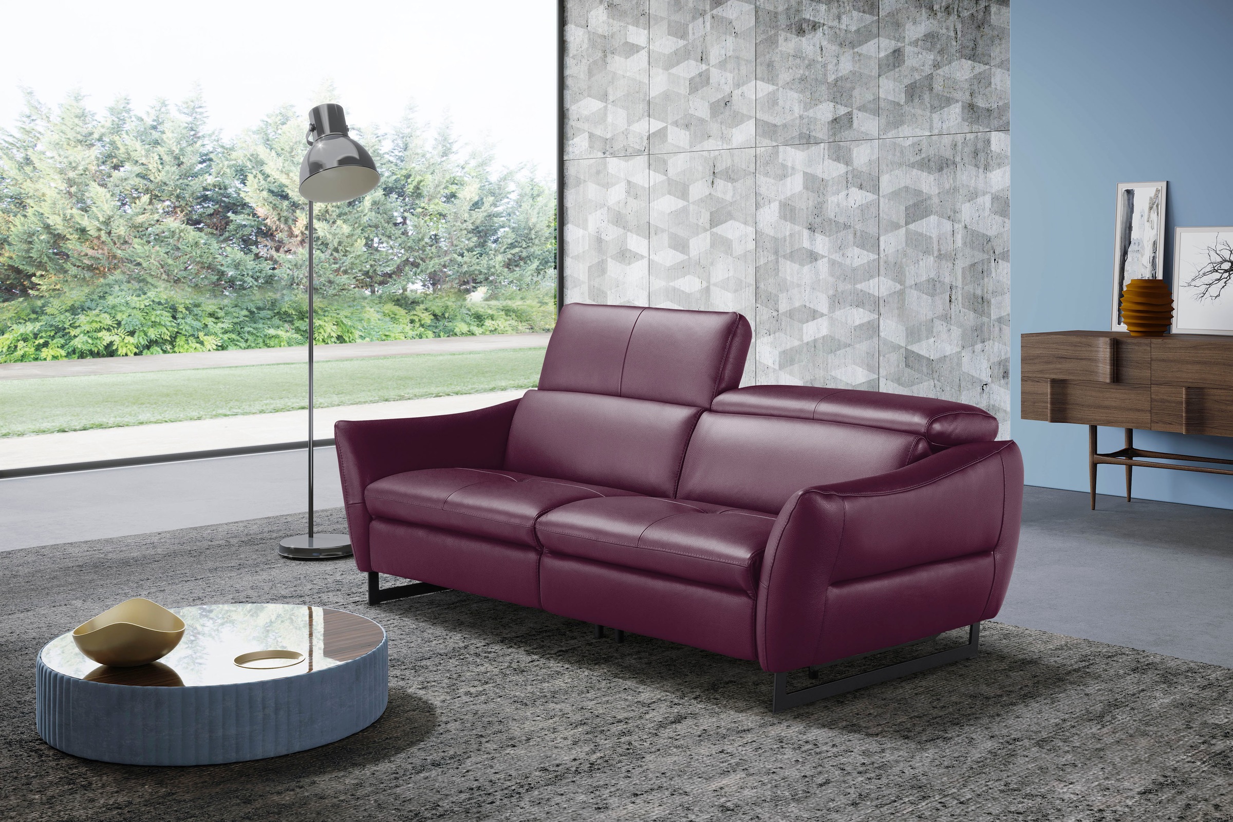 Egoitaliano 2,5-Sitzer "Dafne, elegantes Designsofa mit hohem Sitzkomfort", günstig online kaufen