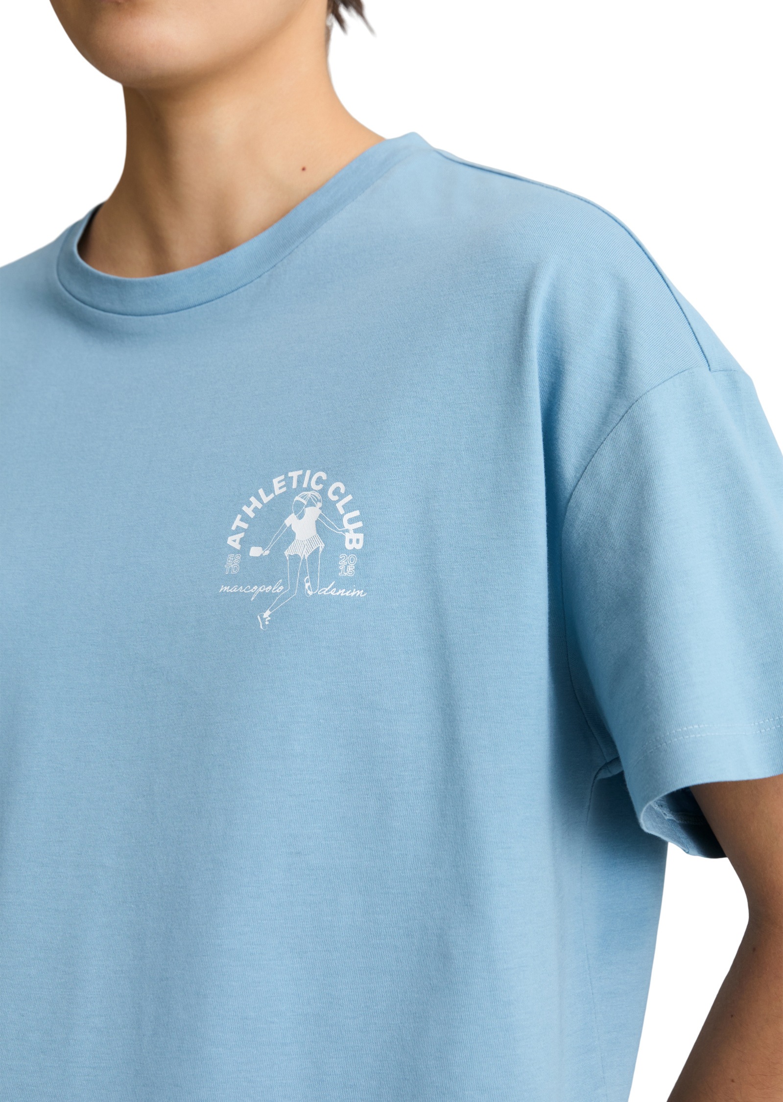 Marc O'Polo DENIM T-Shirt »aus Basic Single Jersey«