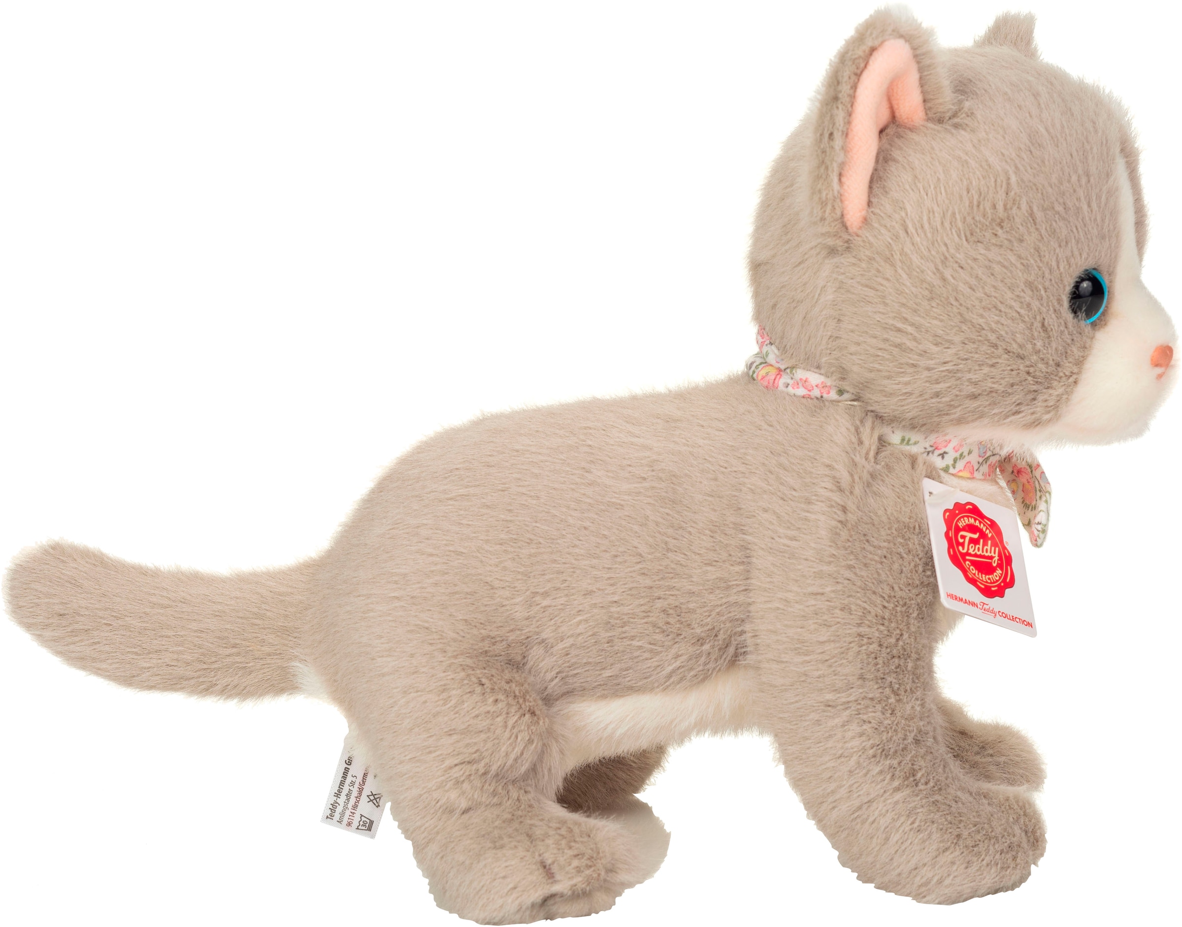 Teddy Hermann® Kuscheltier »Babykatze grau 24 cm«