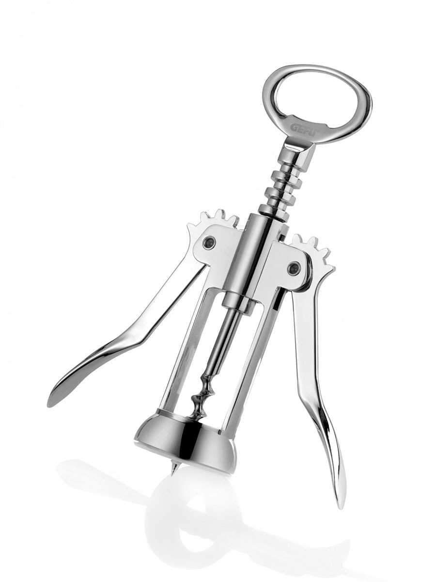 GEFU Korkenzieher "VINOLI" elegantes Design, einfache Handhabung, robuste Qualität