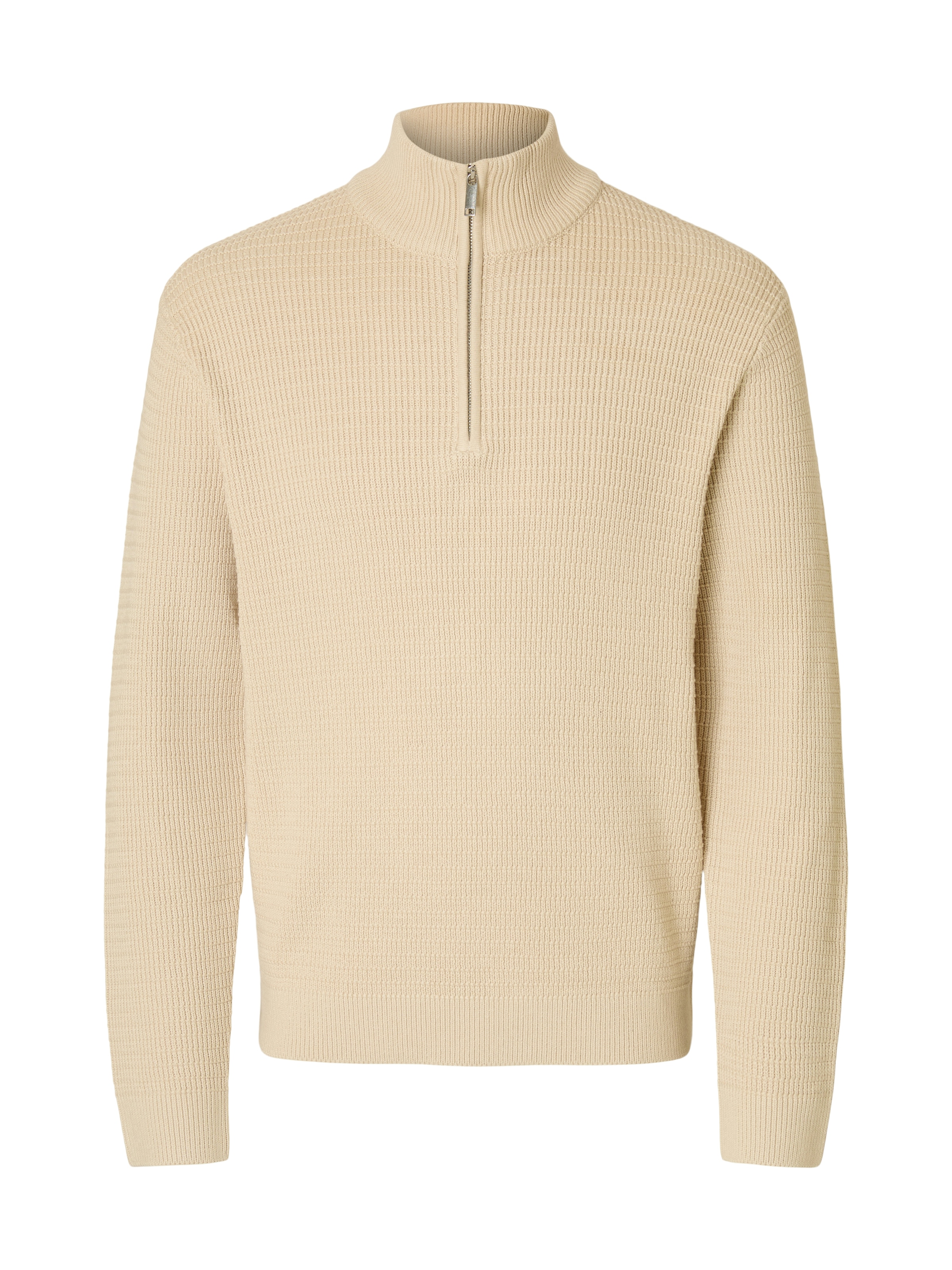 SELECTED HOMME Troyer "SLHTHEO LS KNIT STRUCTURE HALF ZIP D" günstig online kaufen