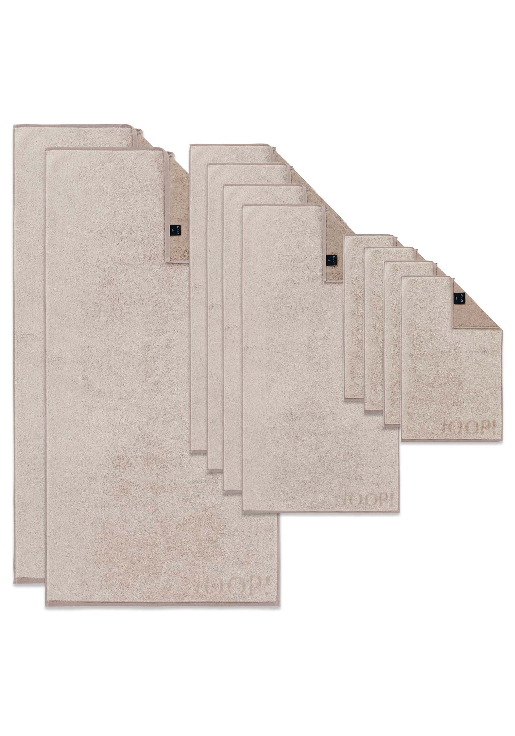 Handtuch JOOPcreme, Handtücher, "Handtuch J Joop Contour 10er Pack"