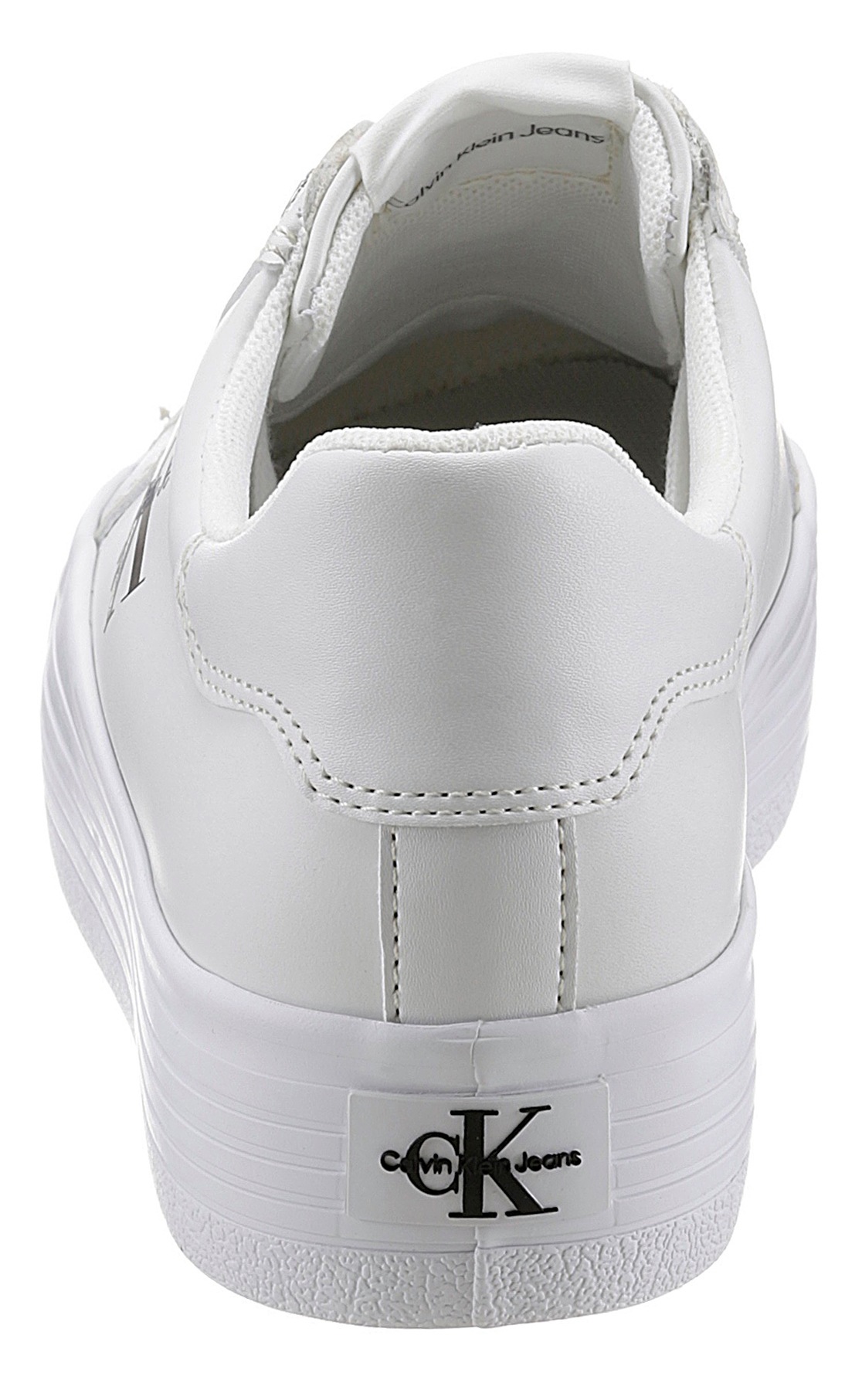 Calvin Klein Jeans Plateausneaker "VULC FLATFORM LACEUP LOW LTH" weicher Sc günstig online kaufen