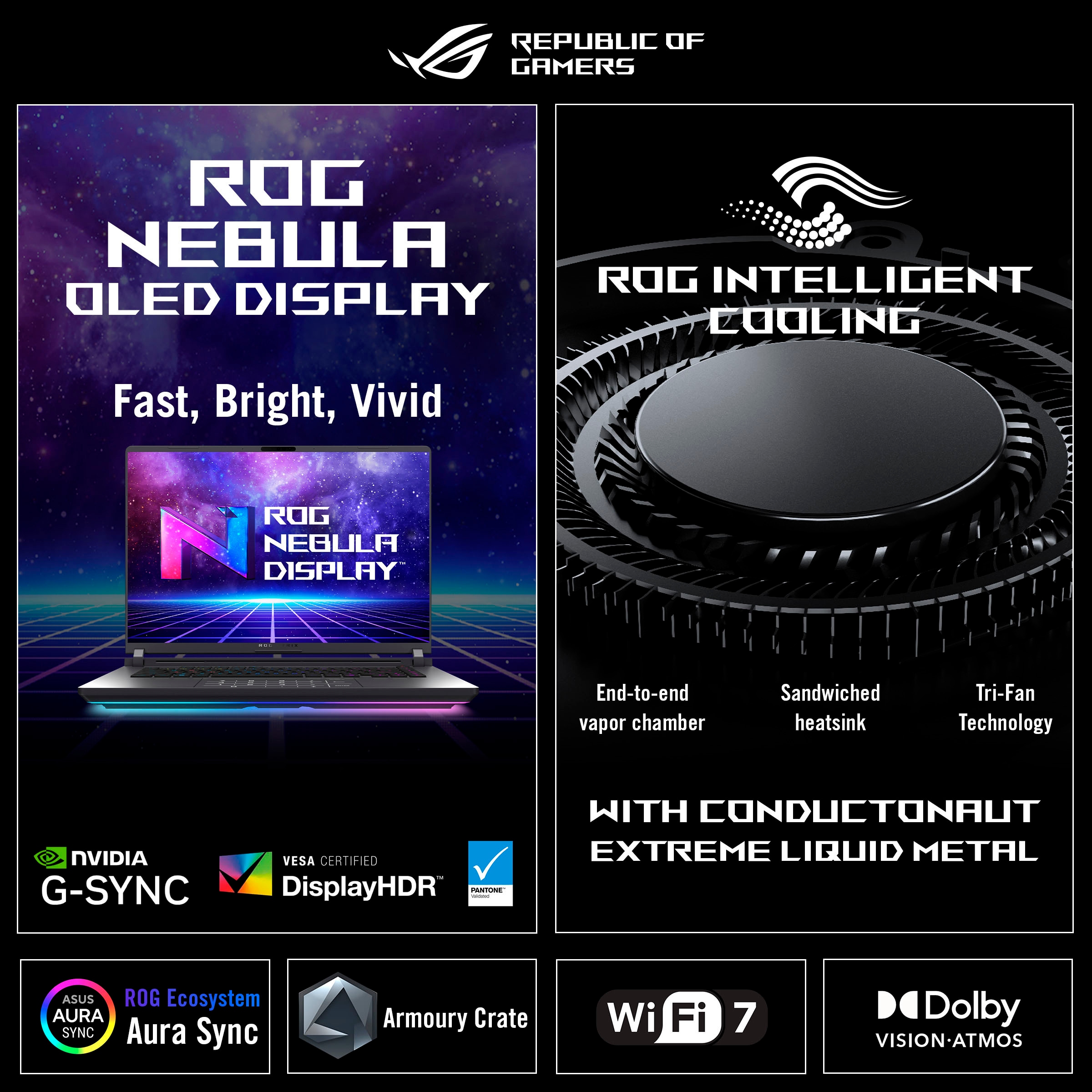 Asus Gaming-Notebook »ROG Strix G16 G615LW-TS338W« 40,6 cm / 16 ″ Intel Core Ultra 9 GeForce® RTX 5080 1.000 GB SSD