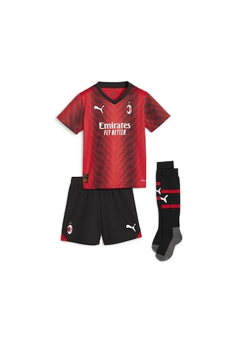Trainingsanzug »AC Milan 23/24 Heimtrikot Mini-Kit Jugendliche«