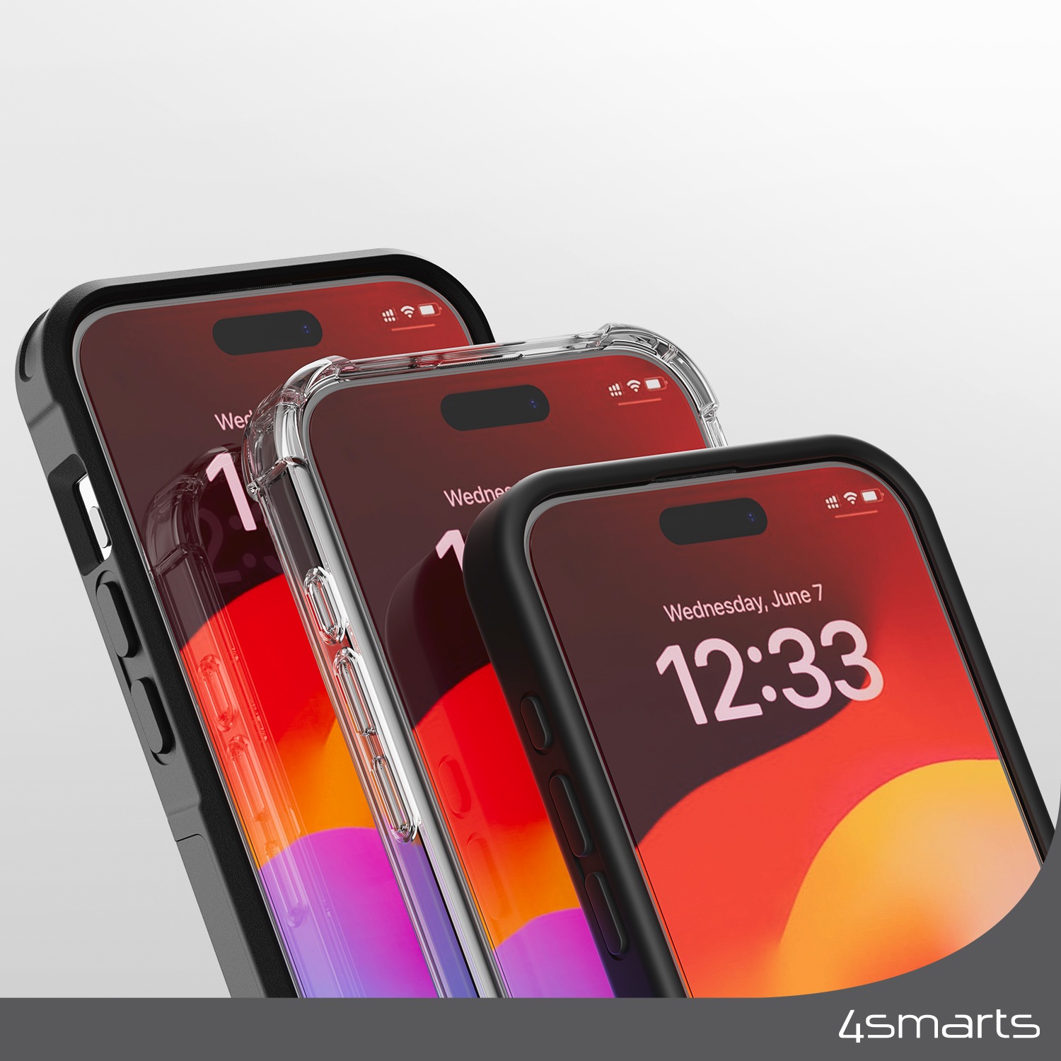 4smarts Displayschutzglas »Second Glass mit Montagerahmen«, für Apple iPhone 15 Pro Max