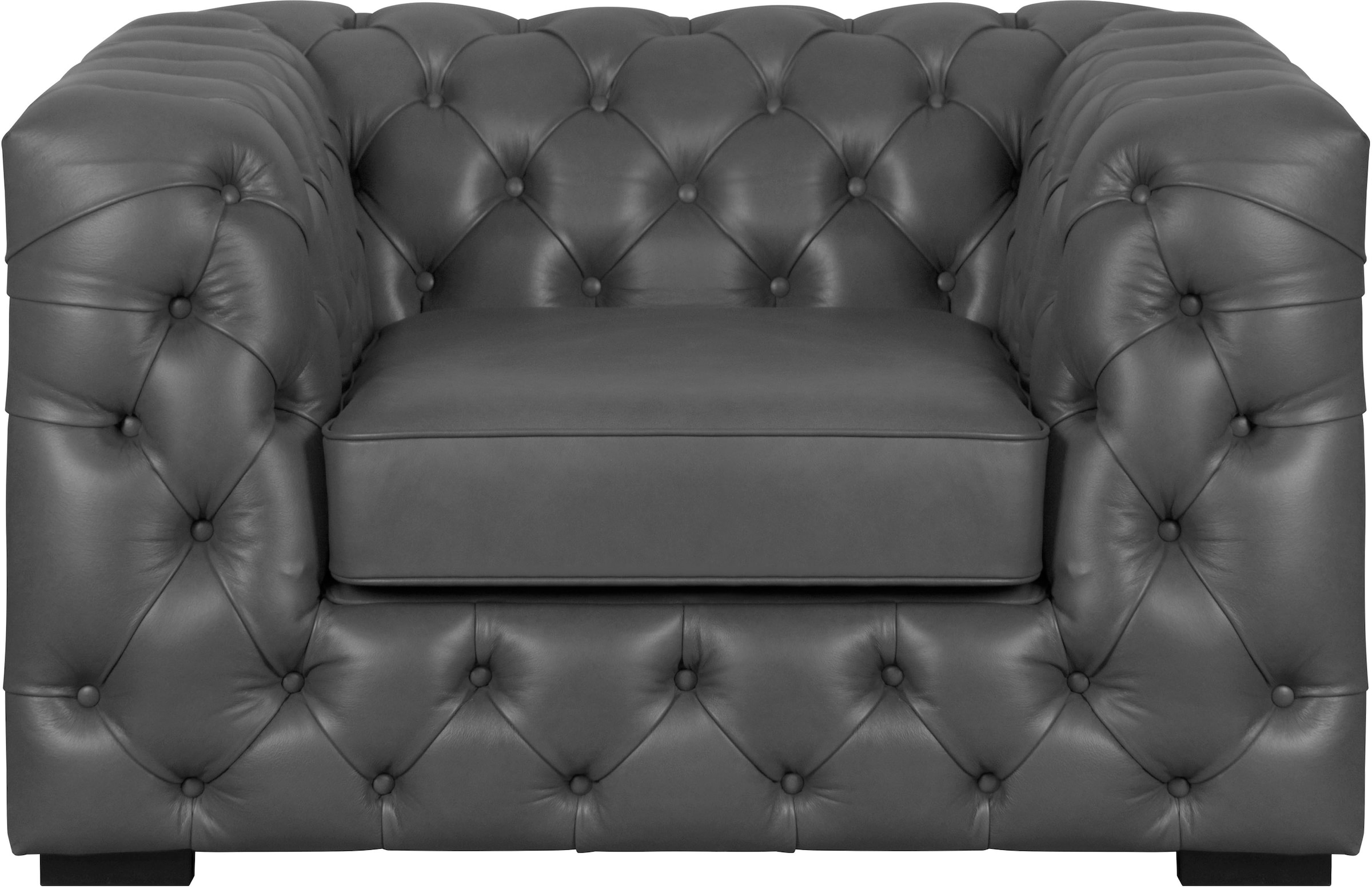 Home affaire Chesterfield-Sessel "Kalina Sessel", mit klassischer Chesterfi günstig online kaufen